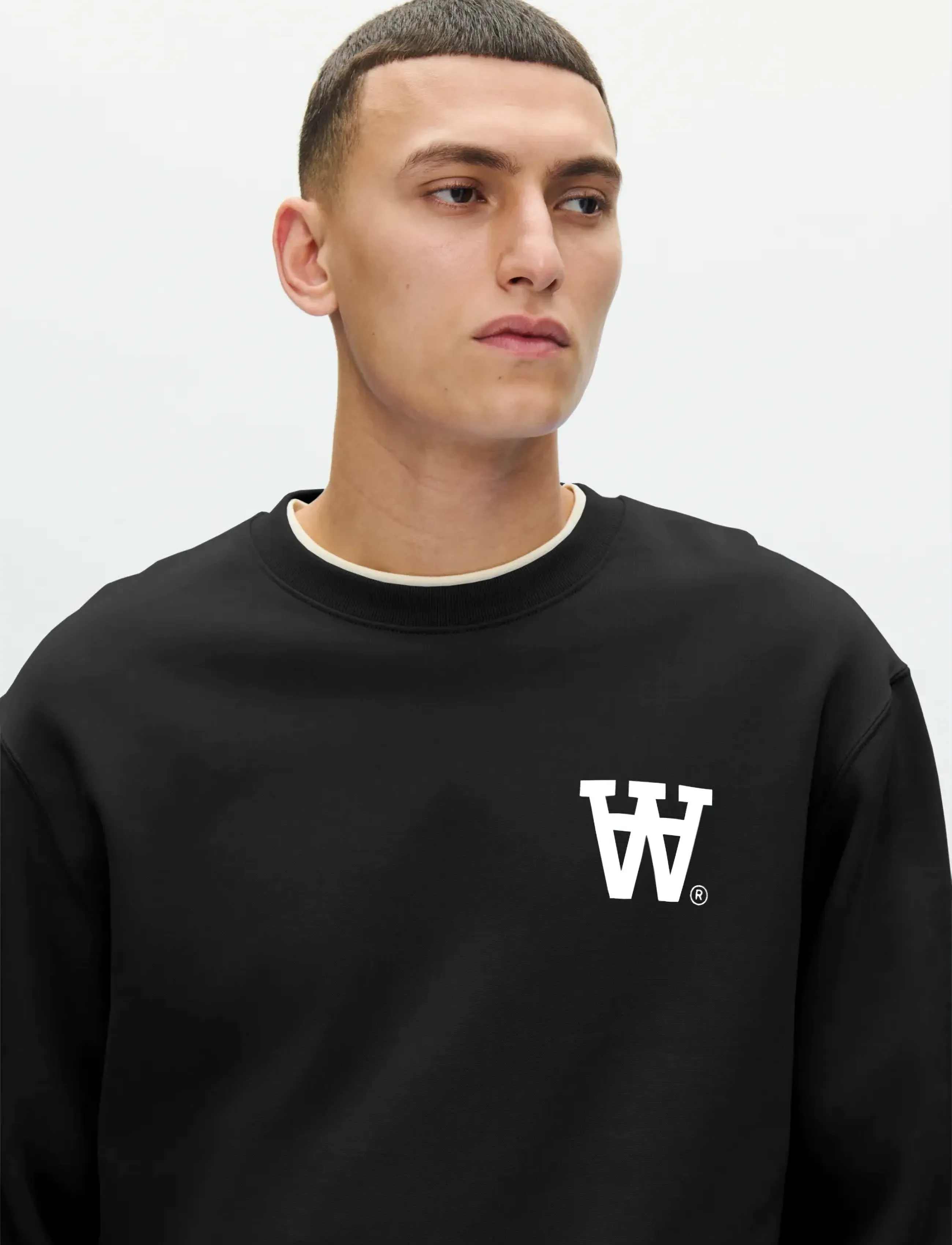 WOOD WOOD - WWNoel AA Sweatshirt - puhkuse põhitooted - black - 5