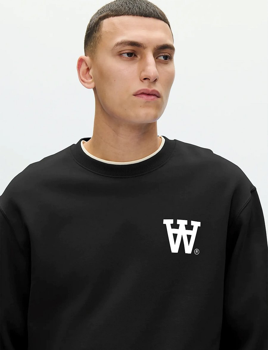 WOOD WOOD - WWNoel AA Sweatshirt - shop by style - black - 5