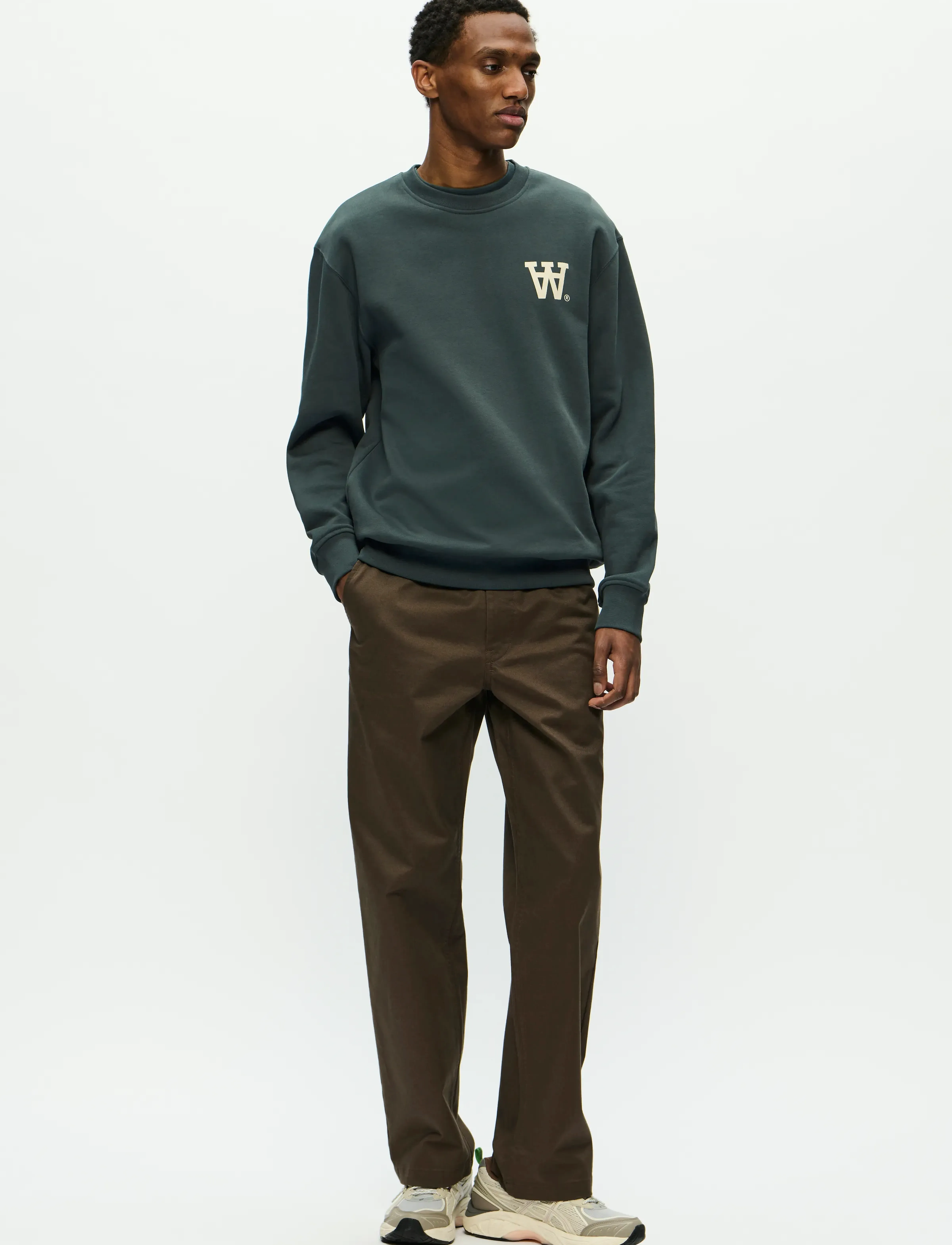 WOOD WOOD - WWNoel AA Sweatshirt - sweats - green gables - 2