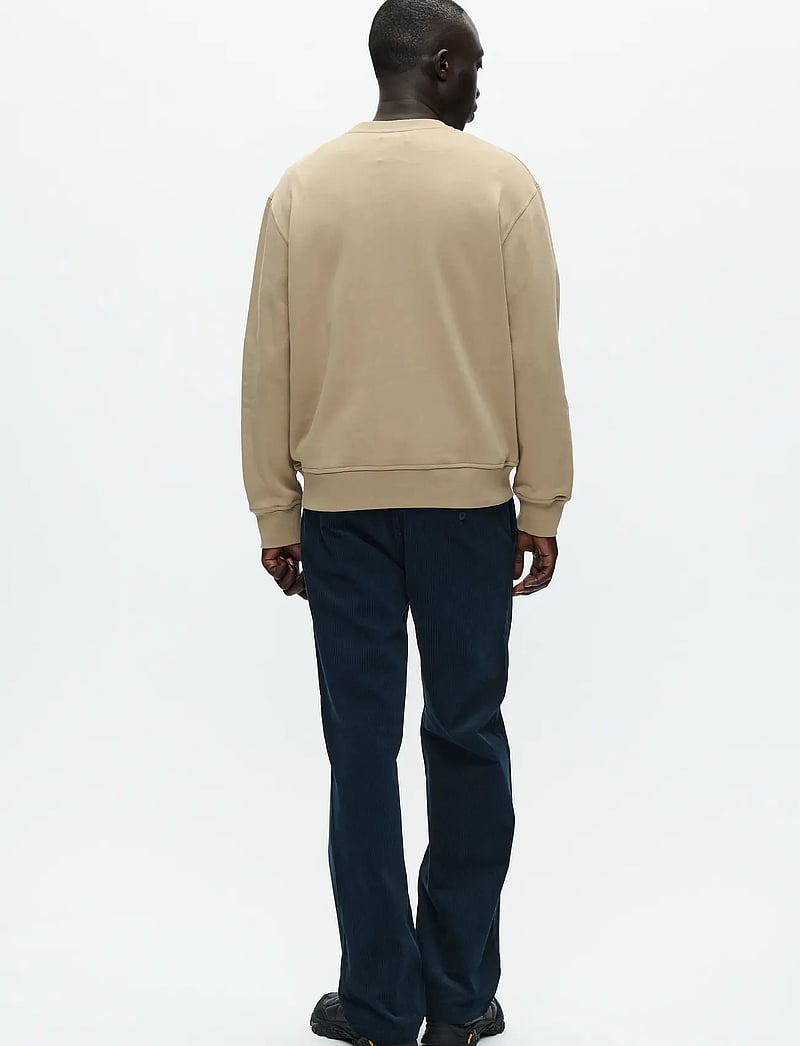 WOOD WOOD - WWNoel AA Chest Print Sweatshirt - osta stiili järgi - greige - 3