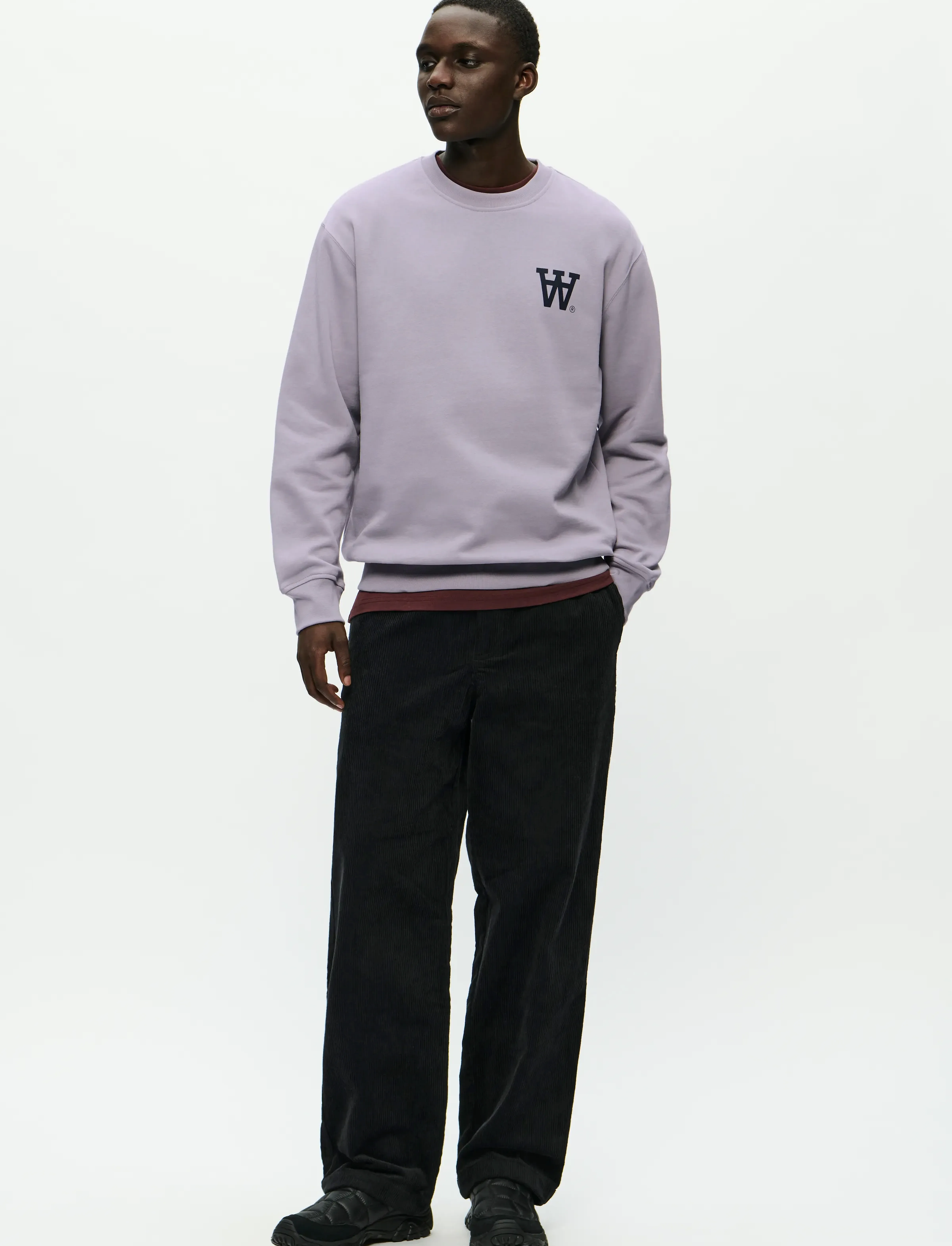 WOOD WOOD - WWNoel AA Sweatshirt - feriefavoritter - minimal gray - 2