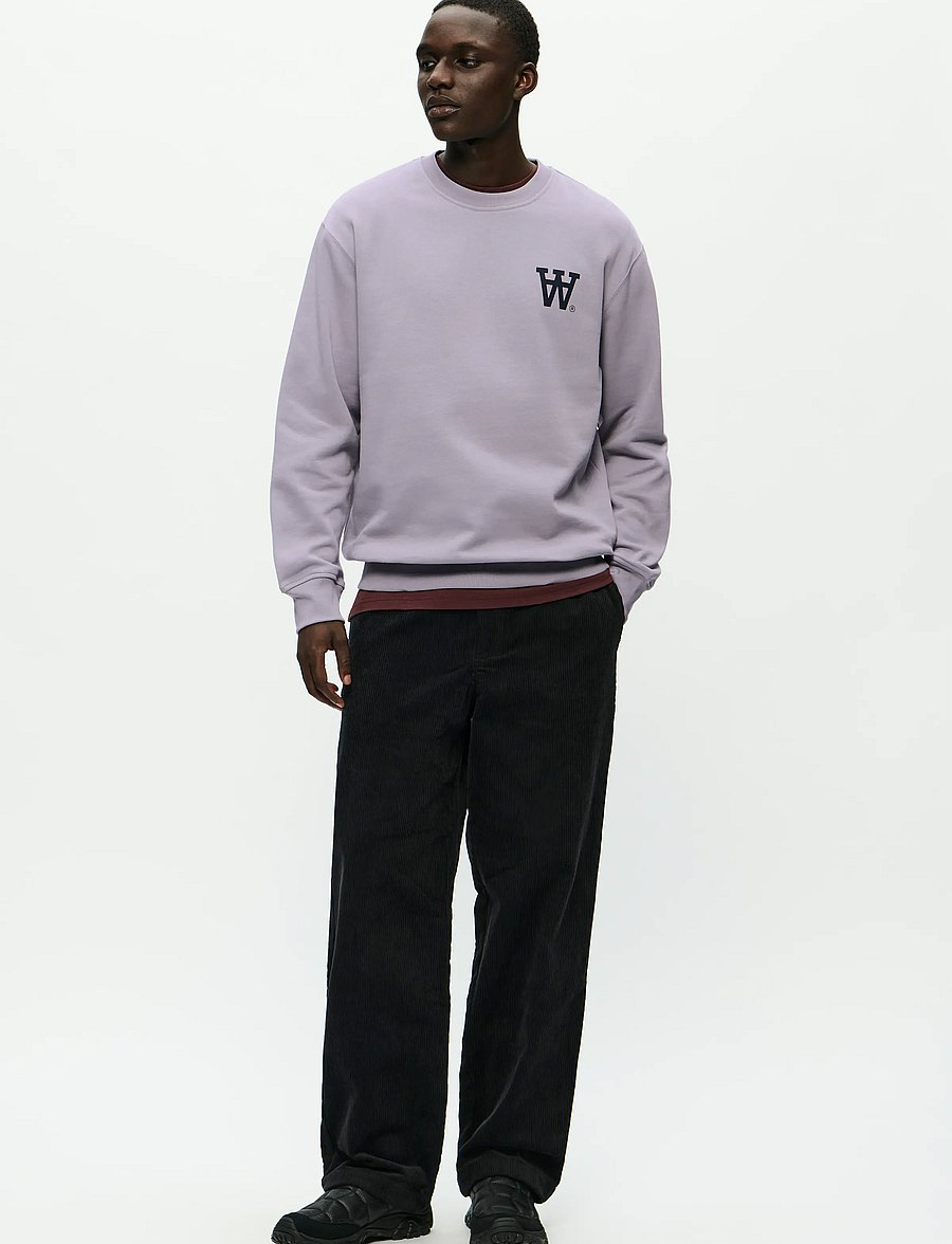 WOOD WOOD - WWNoel AA Sweatshirt - shop by style - minimal gray - 2