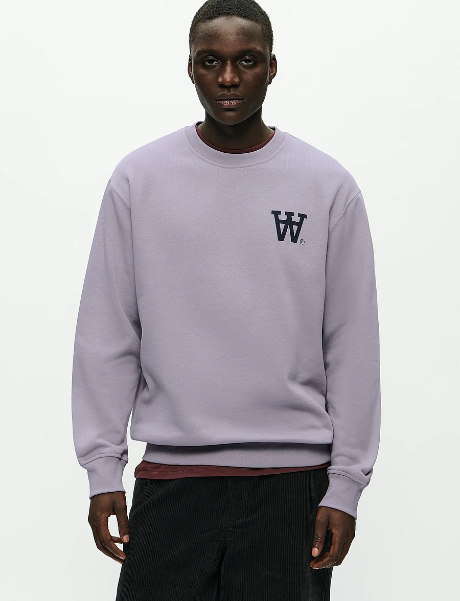 WOOD WOOD - WWNoel AA Sweatshirt - shop by style - minimal gray - 4