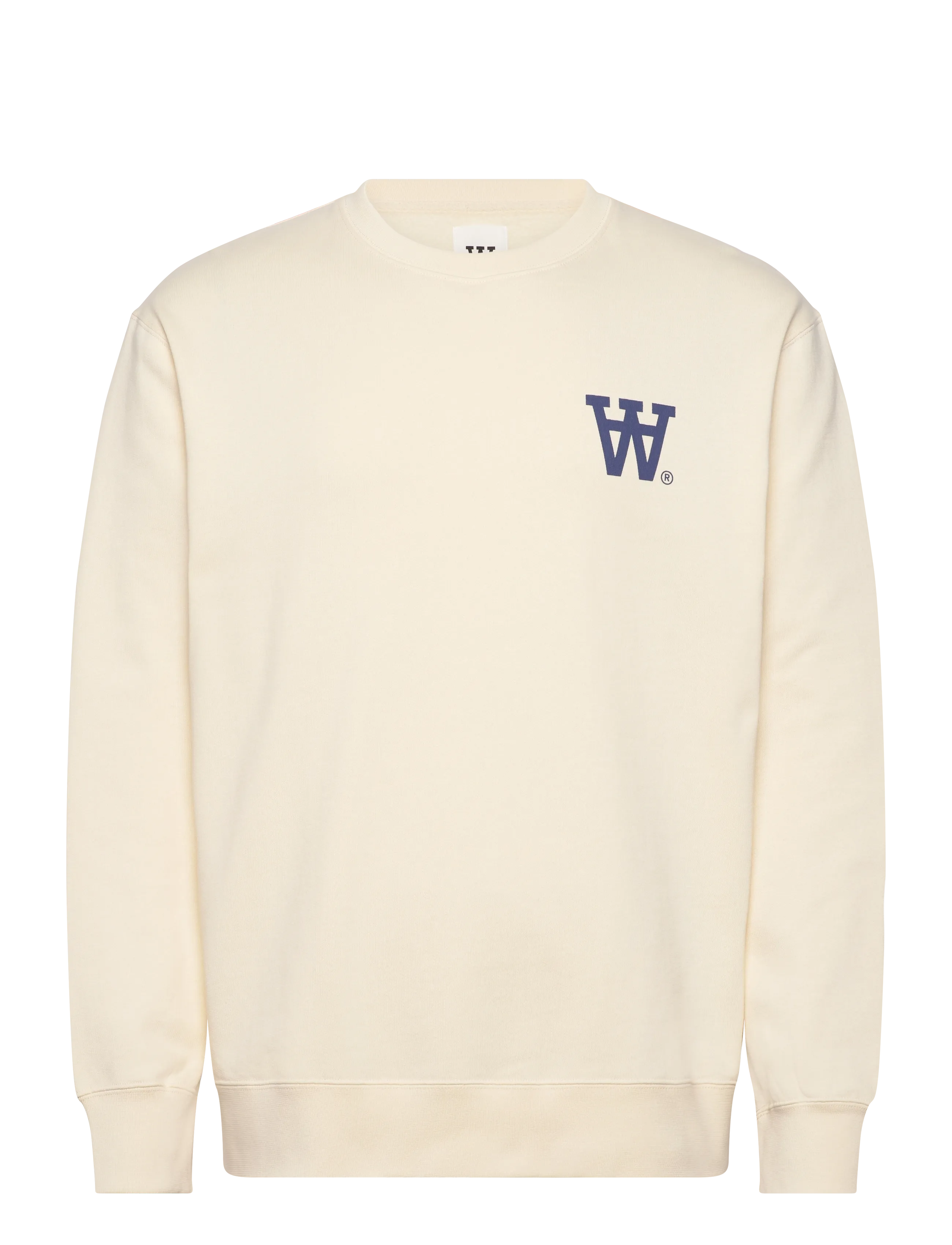 WOOD WOOD Wwnoel Aa Sweatshirt Cream - XS - Herren