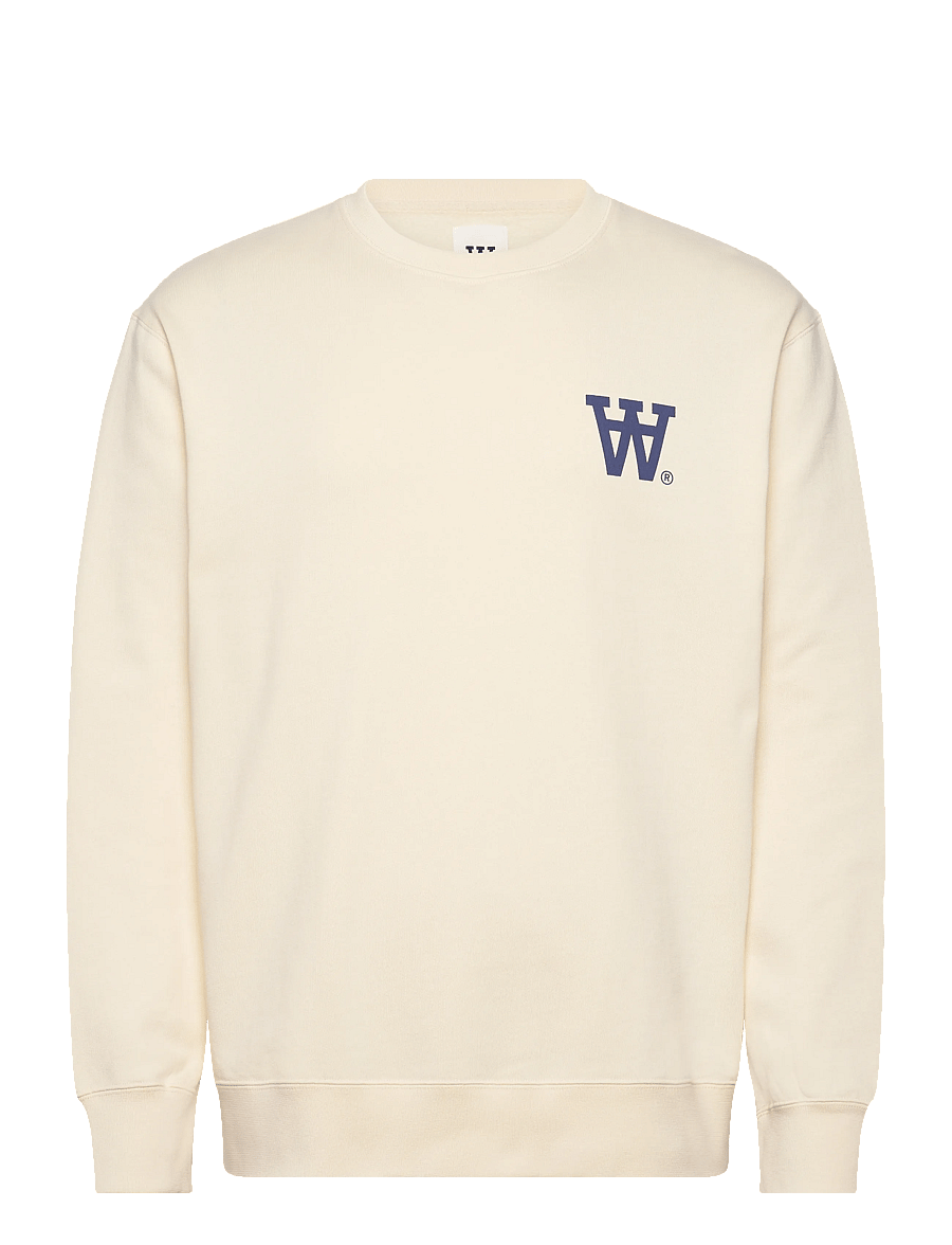 WOOD WOOD - WWNoel AA Sweatshirt - dressipluusid - turtledove - 1