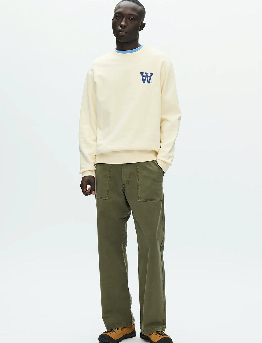 WOOD WOOD - WWNoel AA Sweatshirt - dressipluusid - turtledove - 3