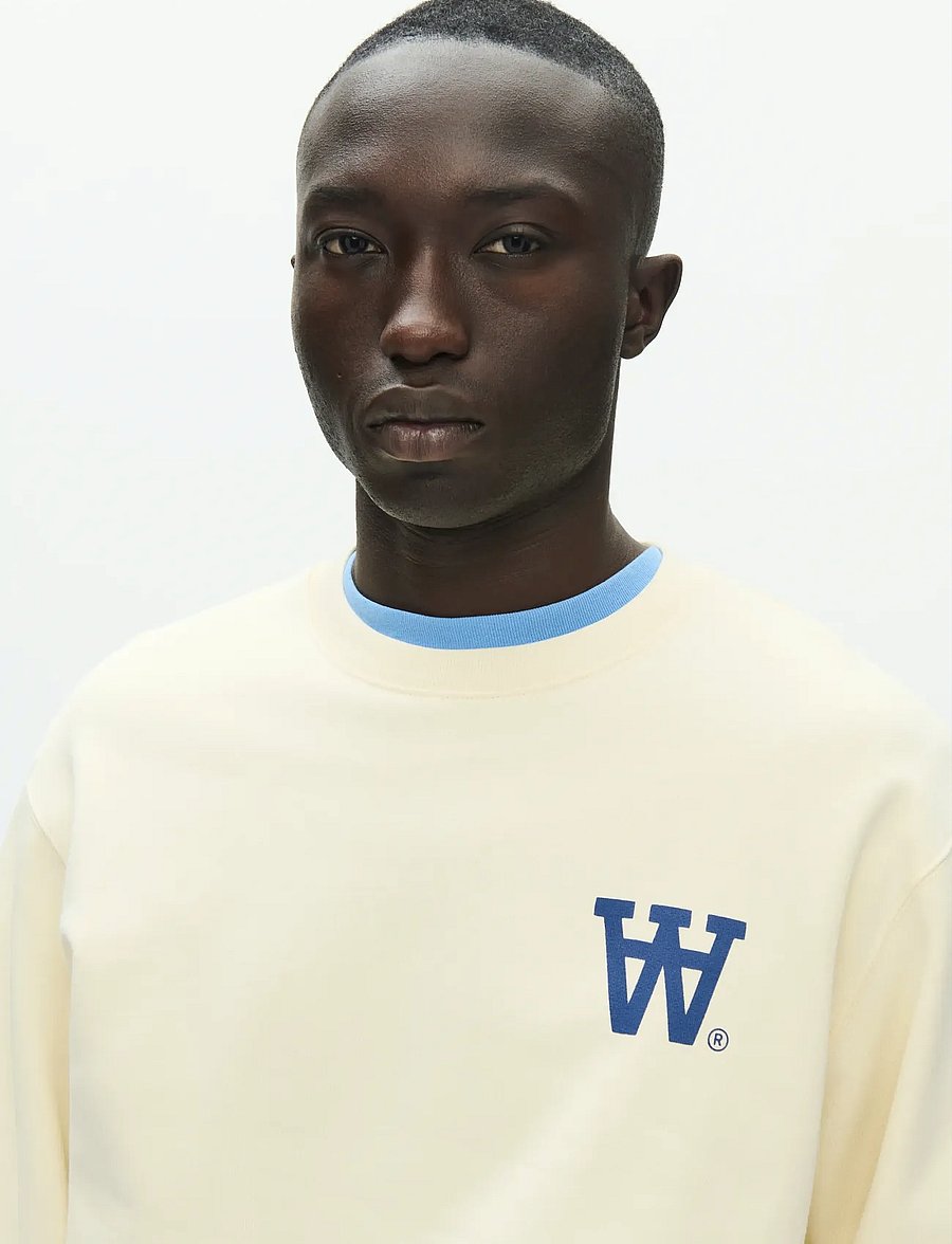 WOOD WOOD - WWNoel AA Sweatshirt - dressipluusid - turtledove - 5