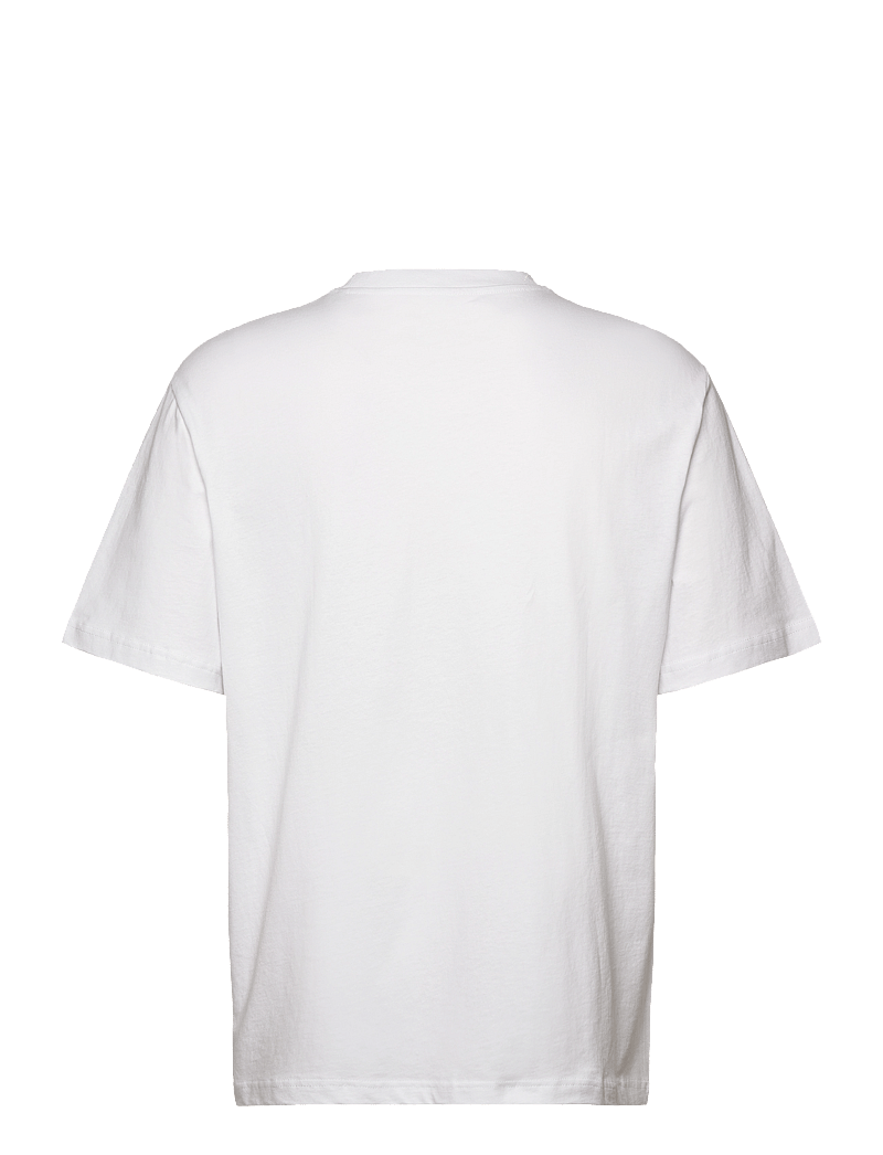 WOOD WOOD - WWAsa Humaan Tshirt - kortærmede t-shirts - white - 1