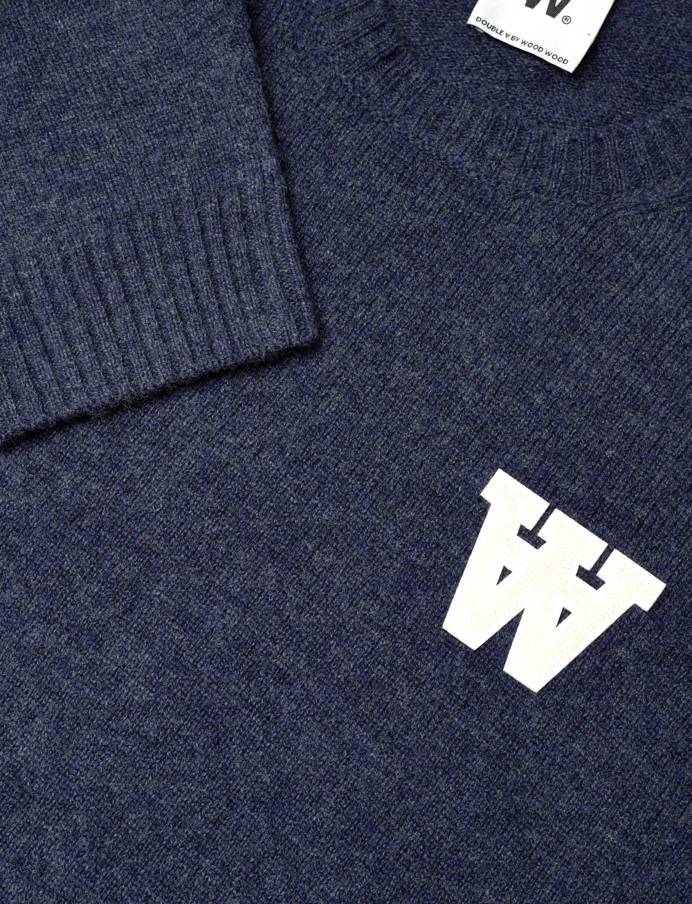 WOOD WOOD - WWTay AA CS Jumper - rundhals - dark navy - 2
