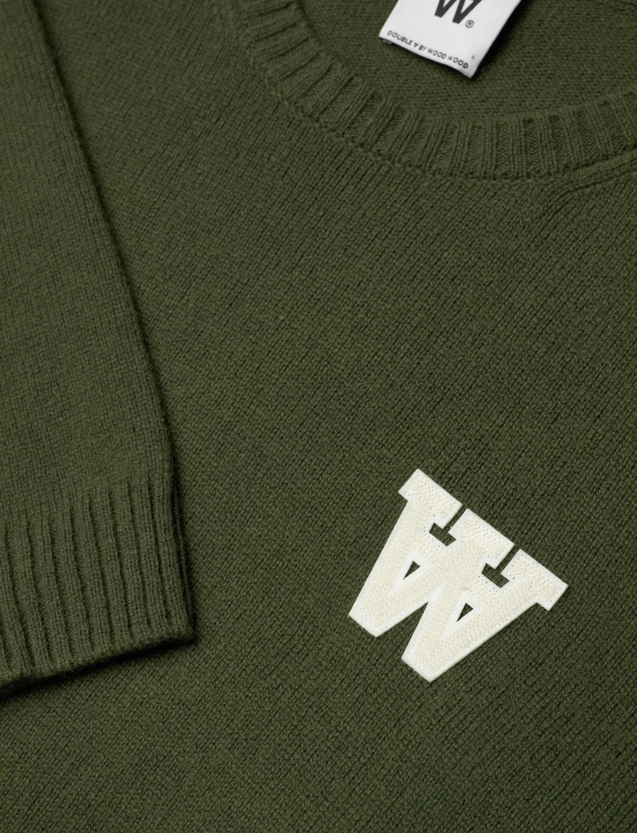WOOD WOOD - WWTay AA CS Jumper - army green - 2