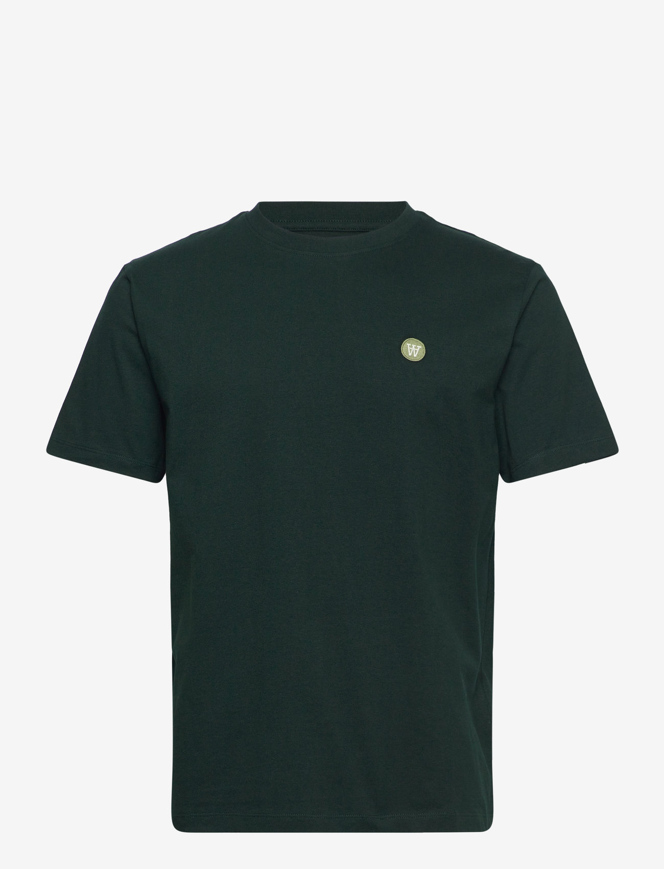 WOOD WOOD - WWAce Badge T-shirt - green moss - 0