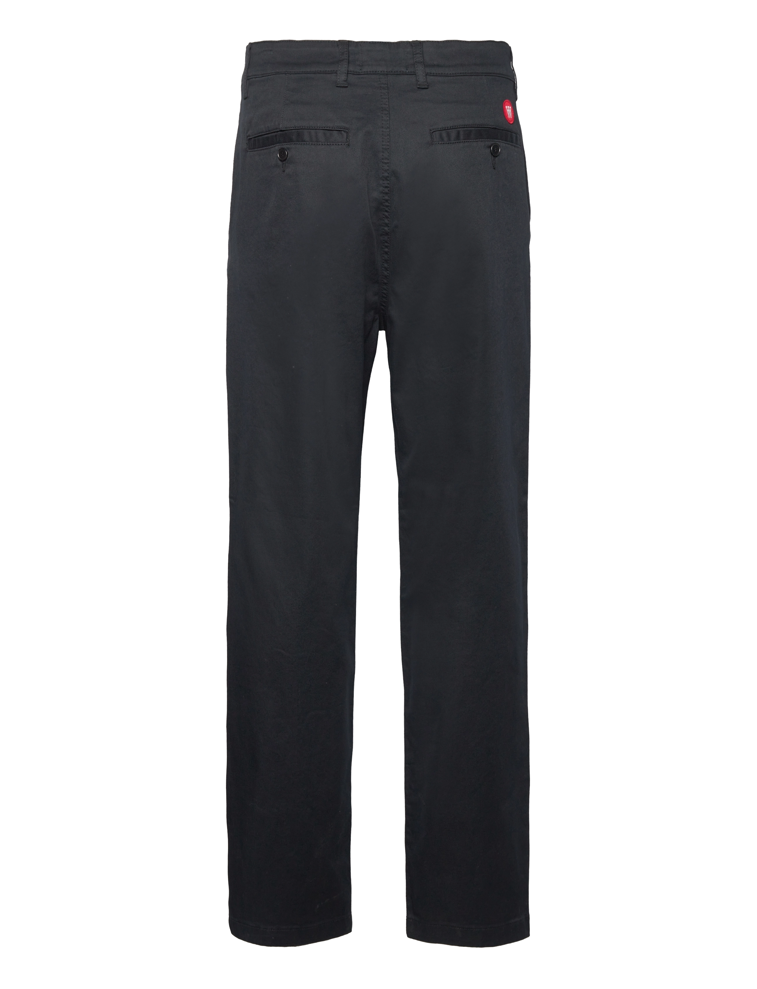 WOOD WOOD - Silas classic trousers - „chino“ stiliaus kelnės - black - 1