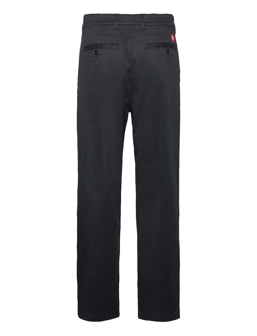 WOOD WOOD - Silas classic trousers - „chino“ stiliaus kelnės - black - 1