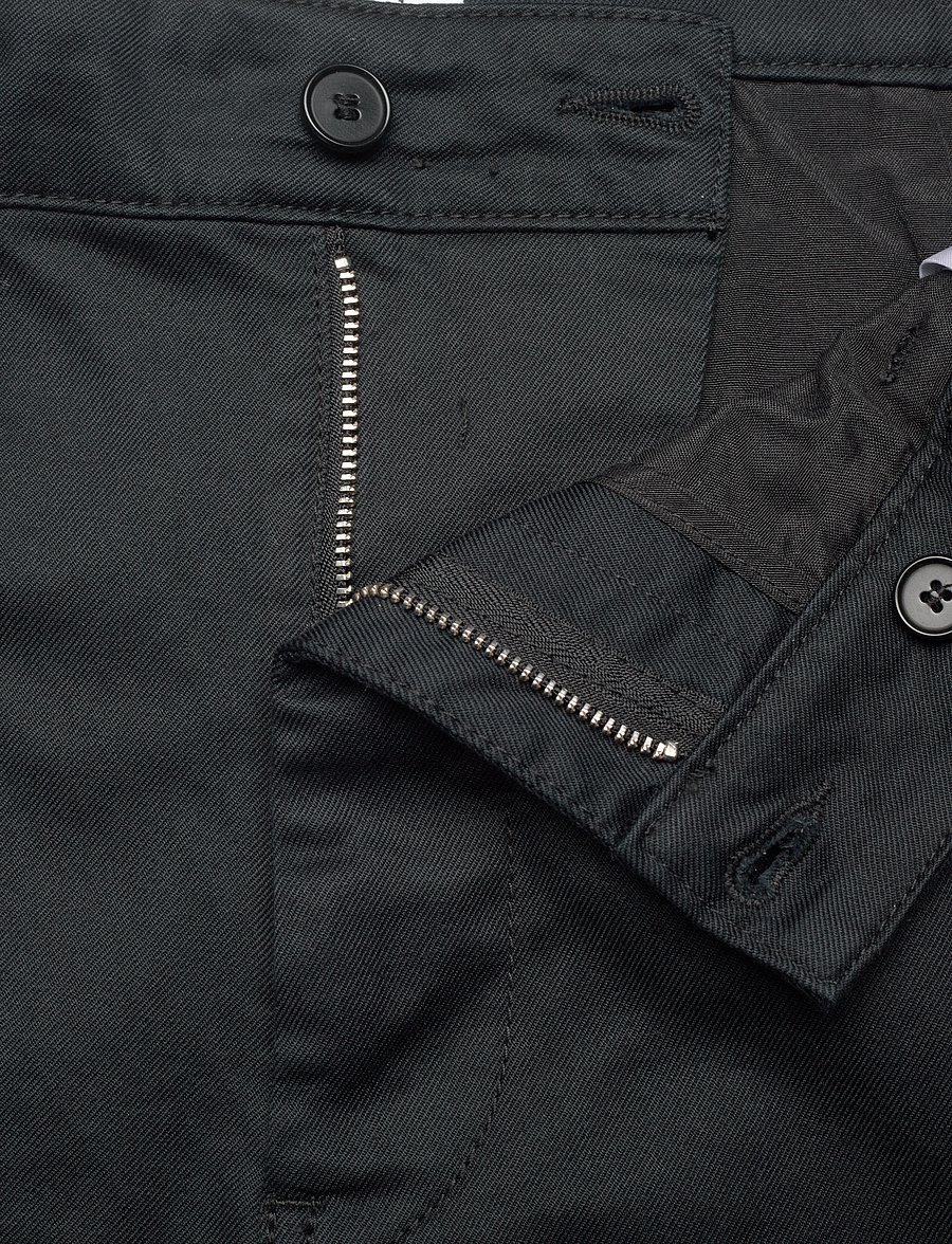 WOOD WOOD - Silas classic trousers - „chino“ stiliaus kelnės - black - 3