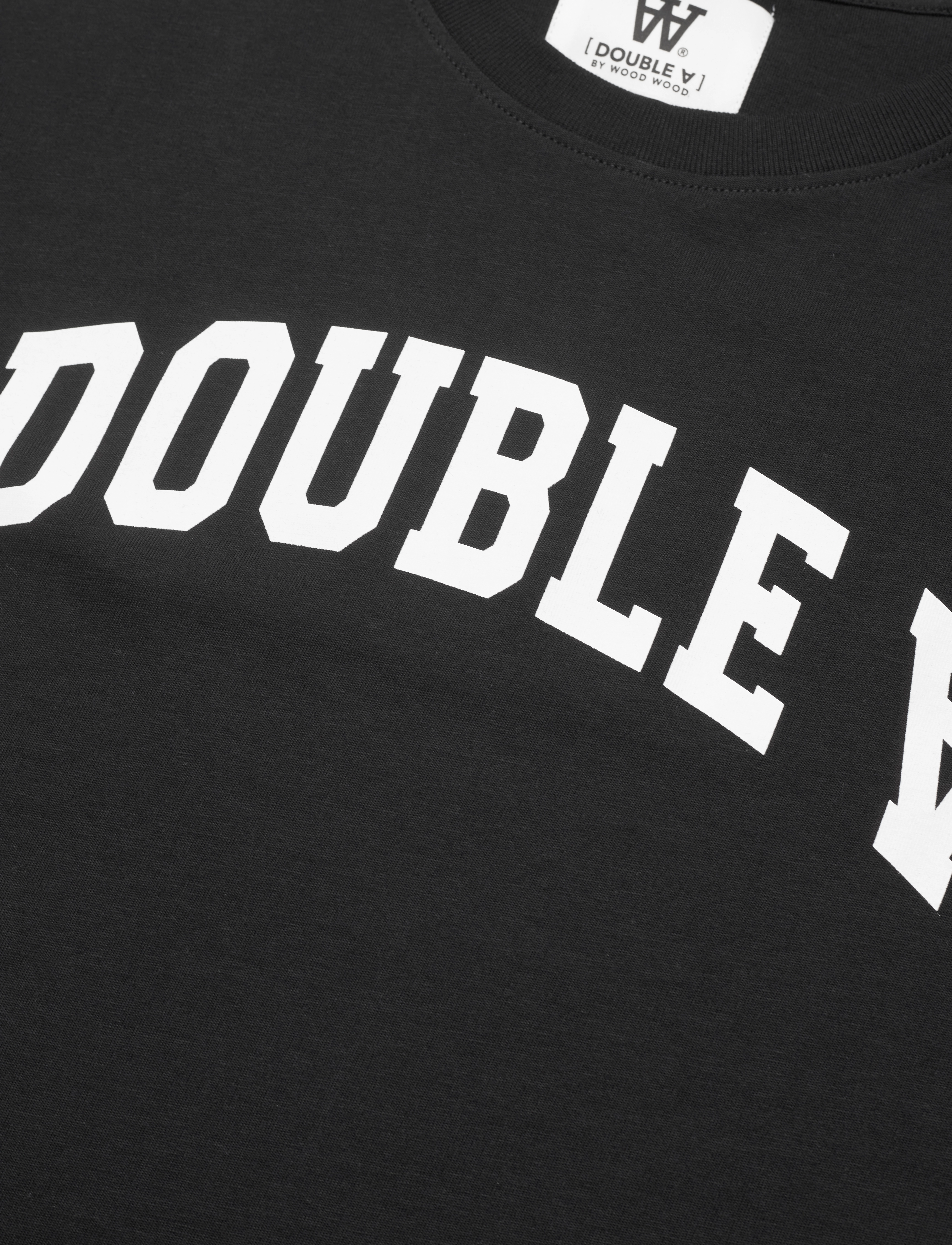 Double A by Wood Wood - Ace IVY T-shirt GOTS - black - 2
