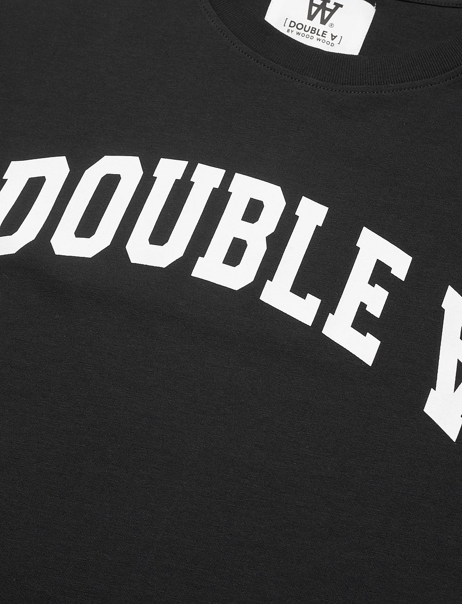 Double A by Wood Wood - Ace IVY T-shirt GOTS - black - 2