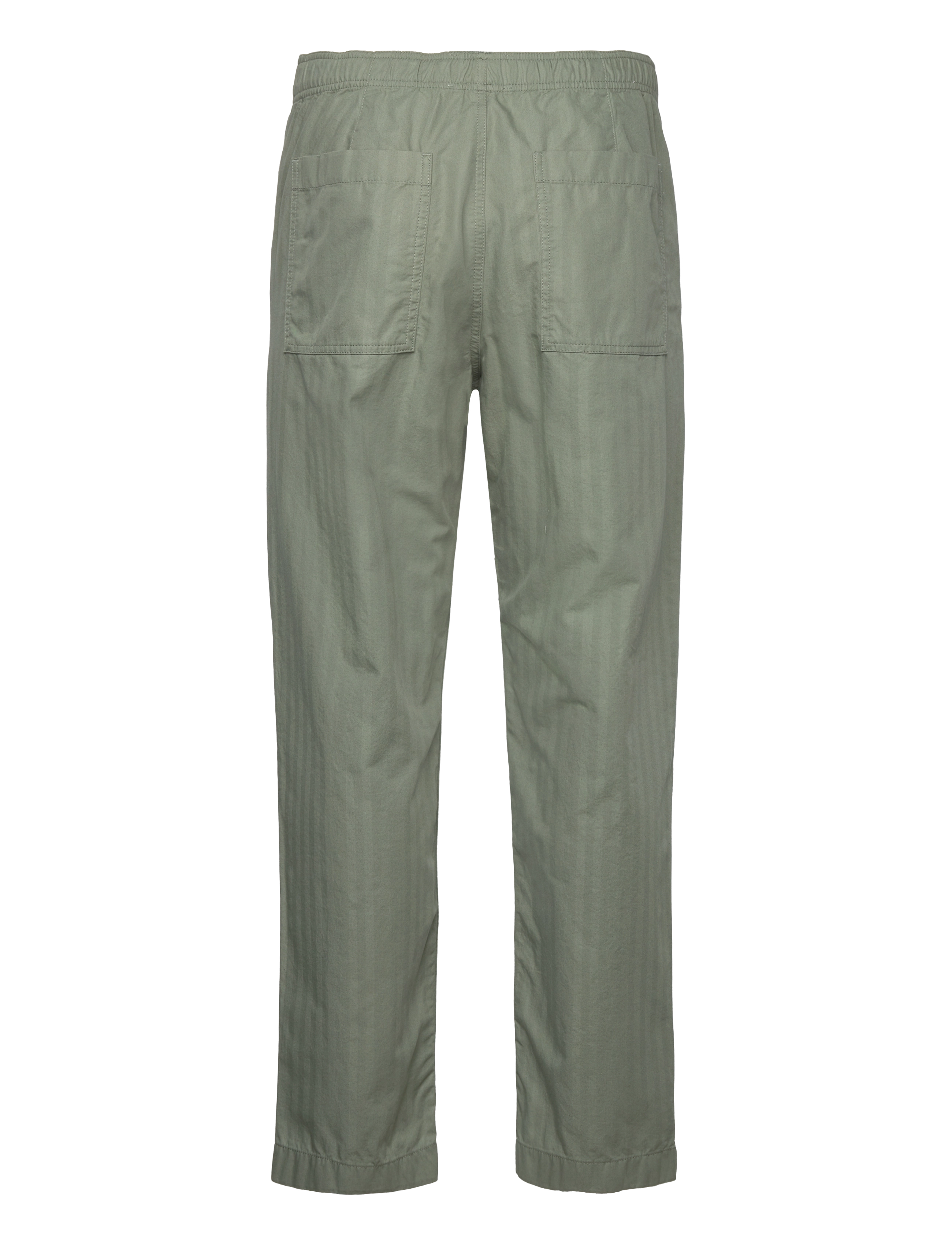 WOOD WOOD - Lee herringbone trousers - casual trousers - olive - 1