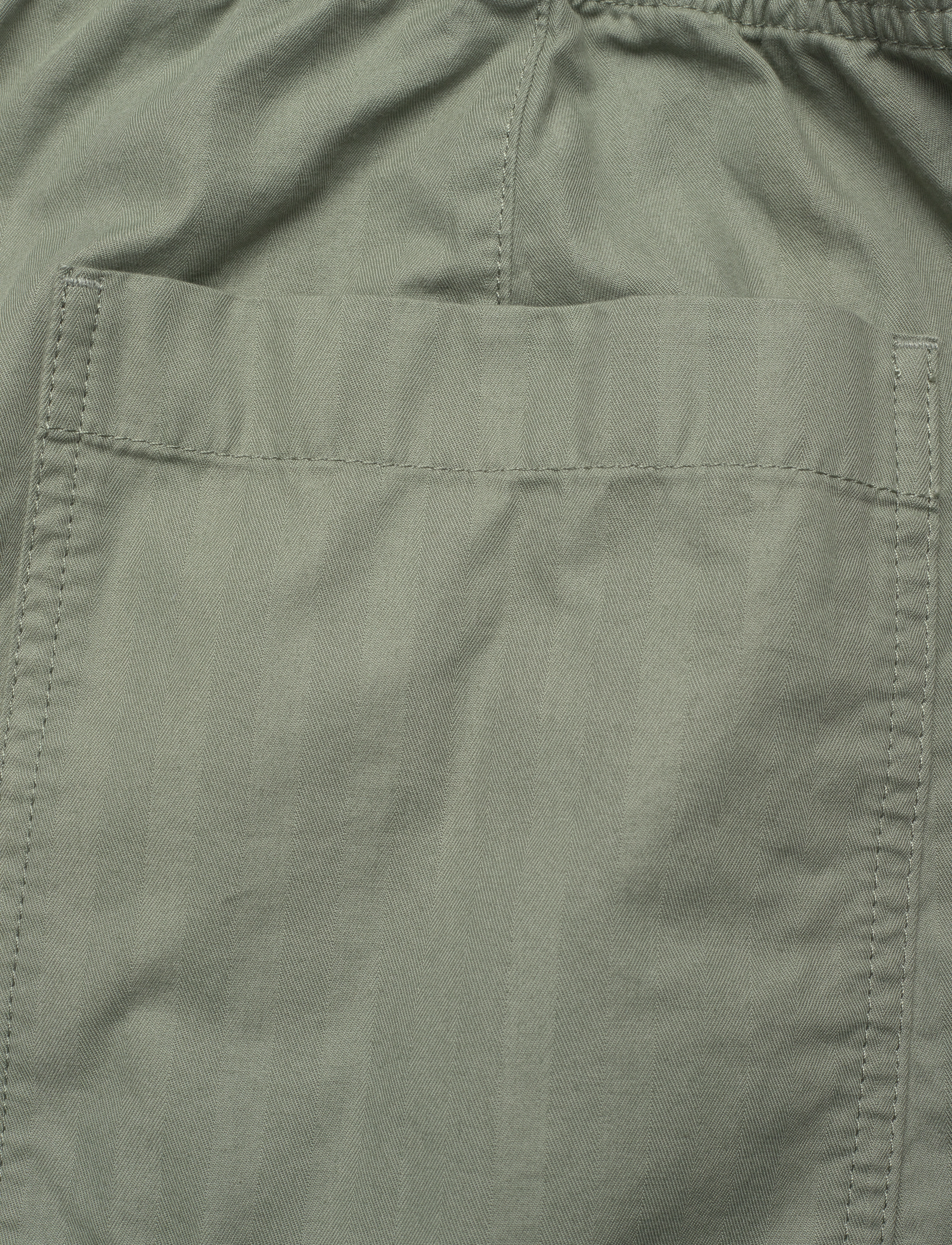 WOOD WOOD - Lee herringbone trousers - casual trousers - olive - 4