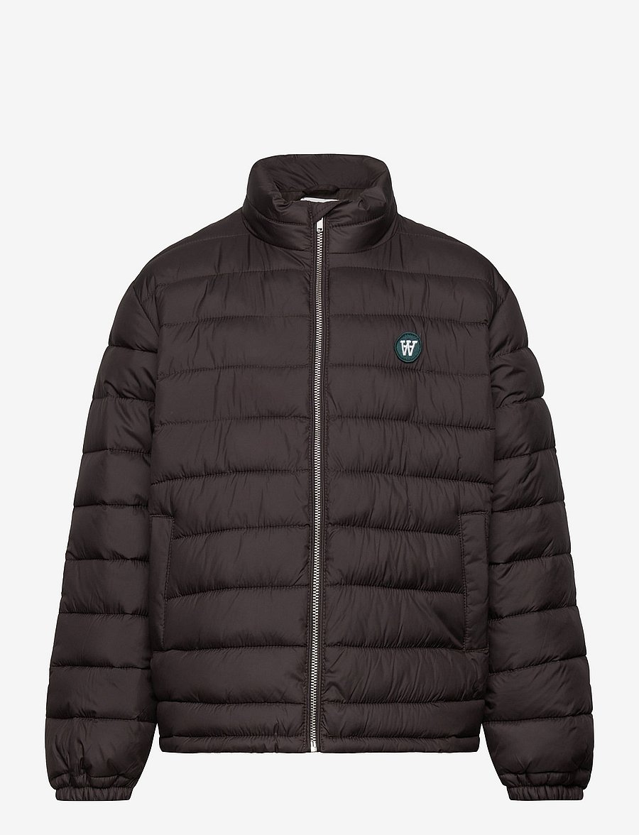 WOOD WOOD - Tris junior padded jacket - winter jackets - black coffee - 0