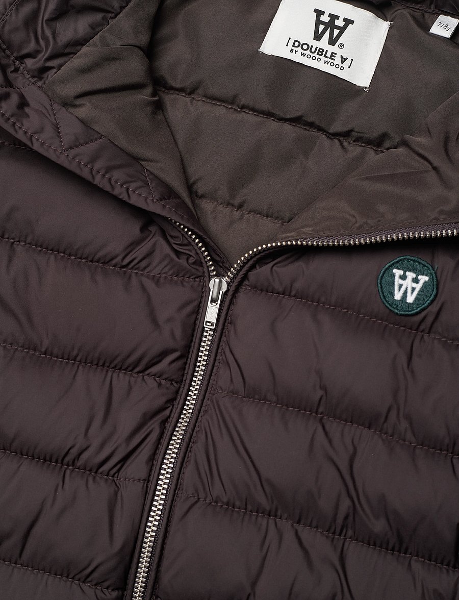 WOOD WOOD - Tris junior padded jacket - winterjacke - black coffee - 2