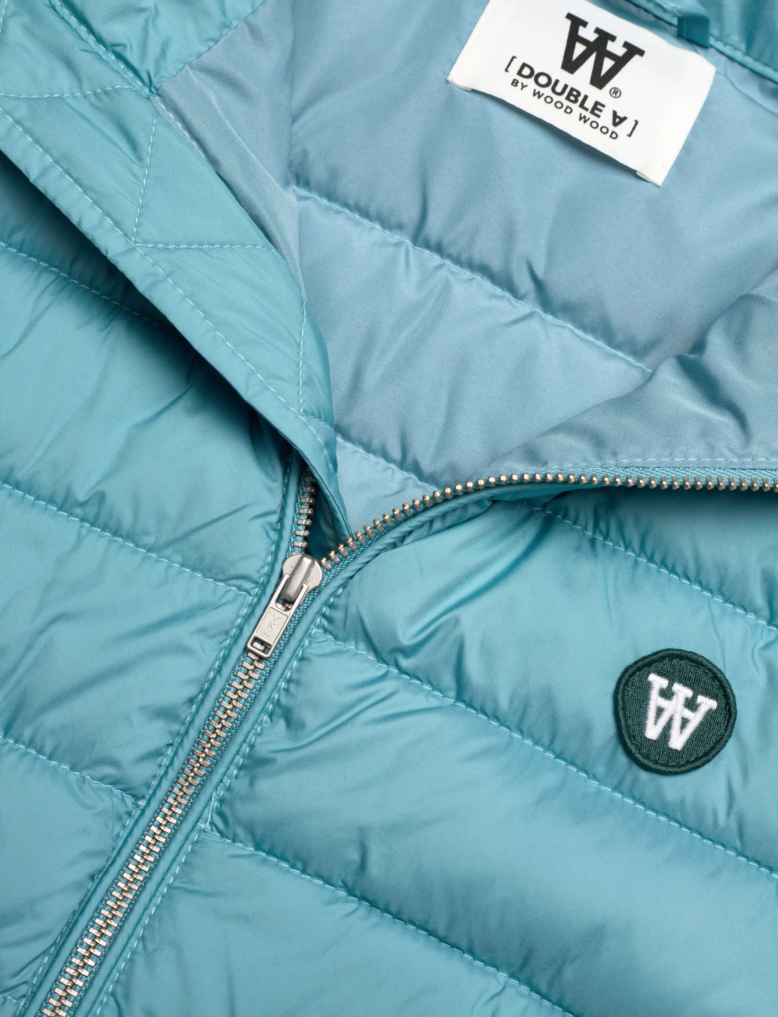 WOOD WOOD - Tris junior padded jacket - vinterjackor - sky blue - 2