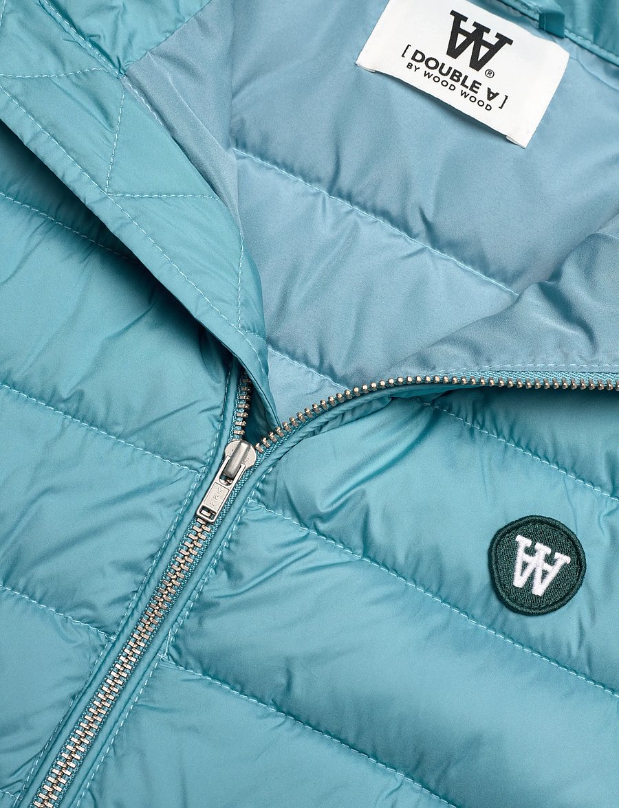 WOOD WOOD - Tris junior padded jacket - vinterjackor - sky blue - 2