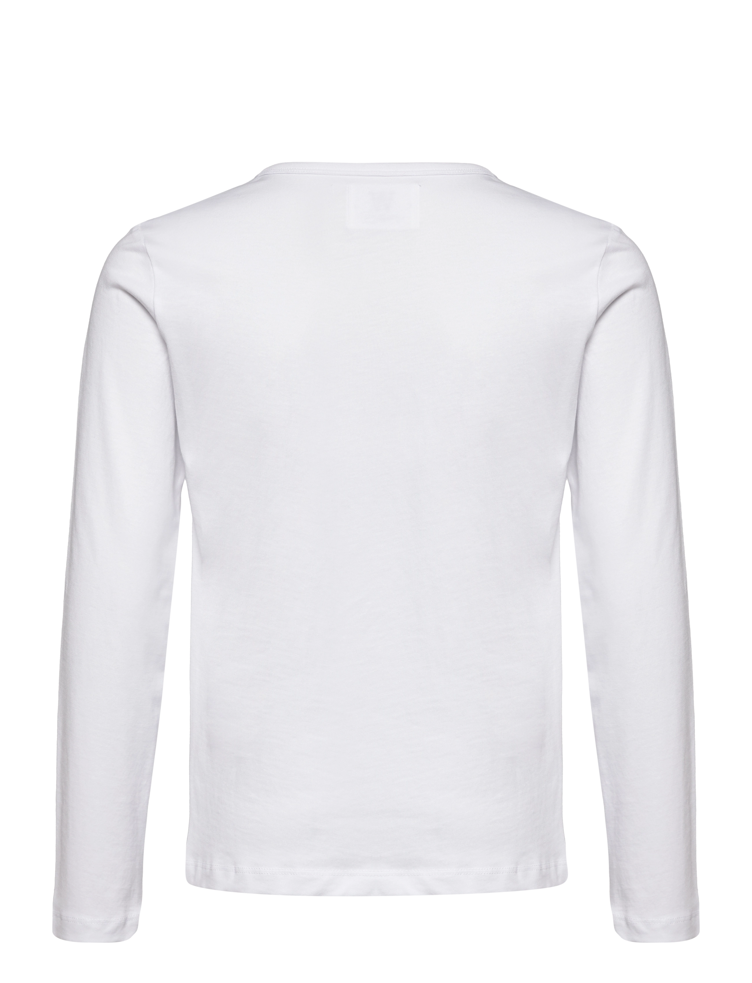 WOOD WOOD - Kim kids print longsleeve - t-shirts à manches longues - white - 1