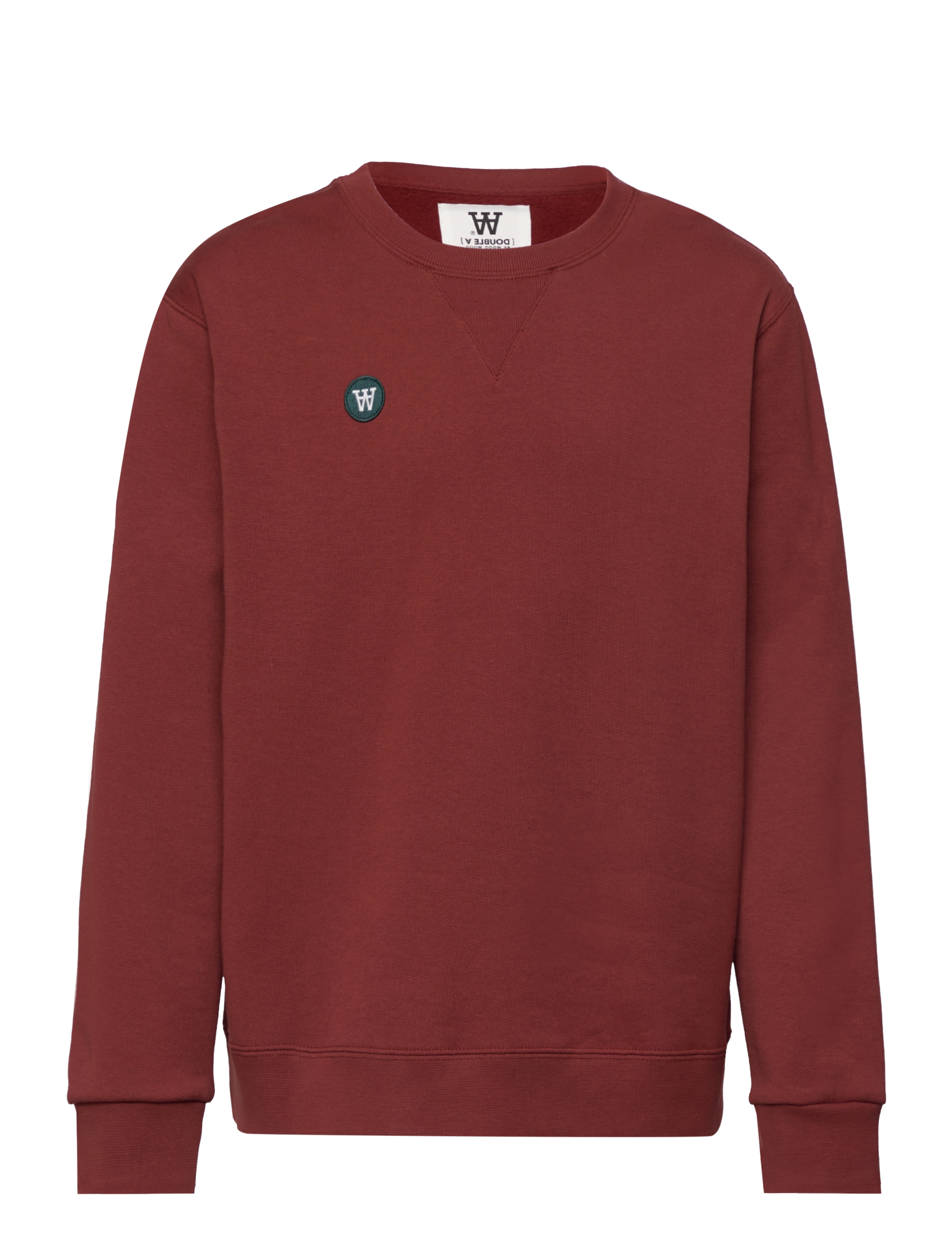 WOOD WOOD Rod kids sweatshirt - Kolekcje - AUTUMN RED / red