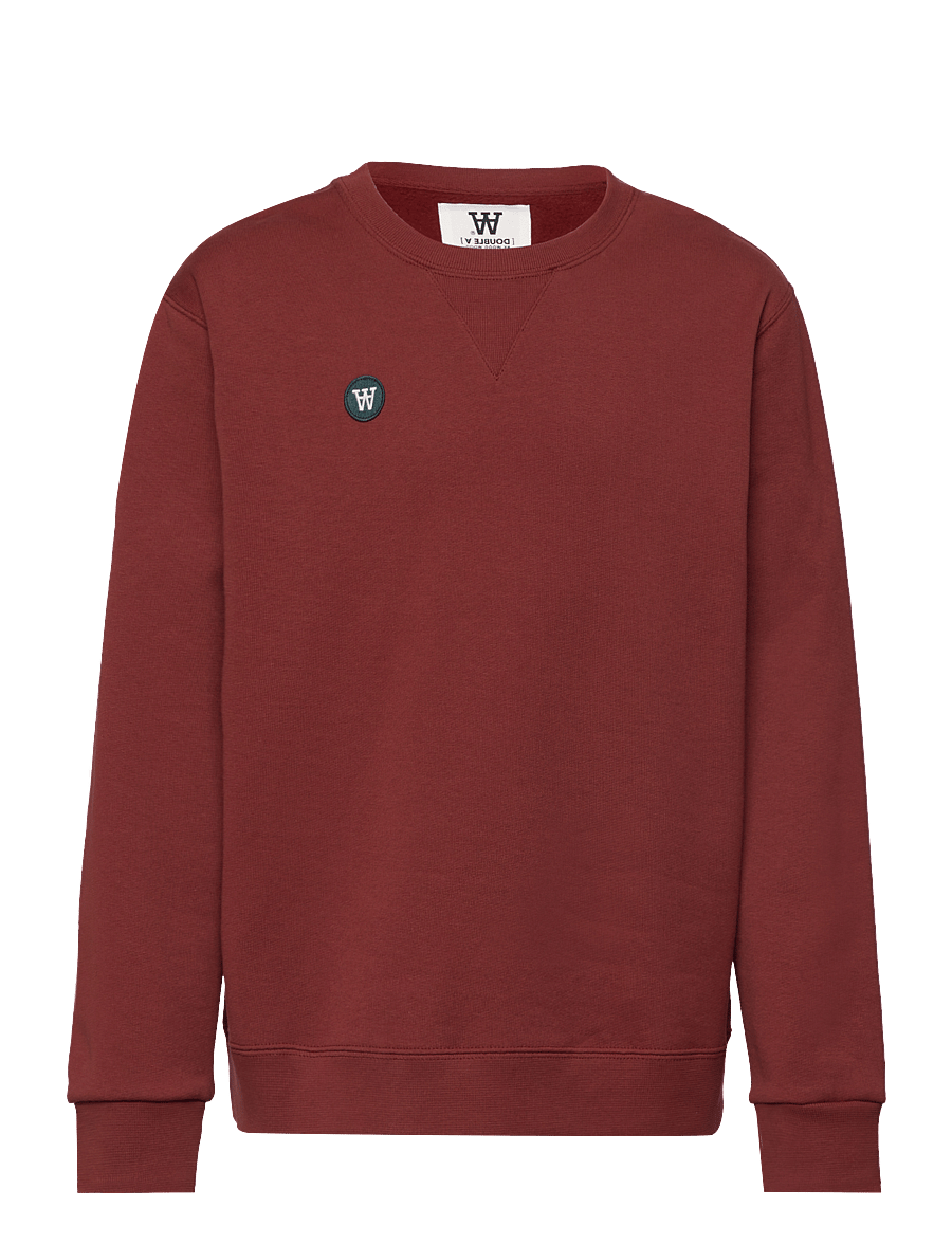WOOD WOOD - Rod kids sweatshirt - sweatshirts - autumn red - 0