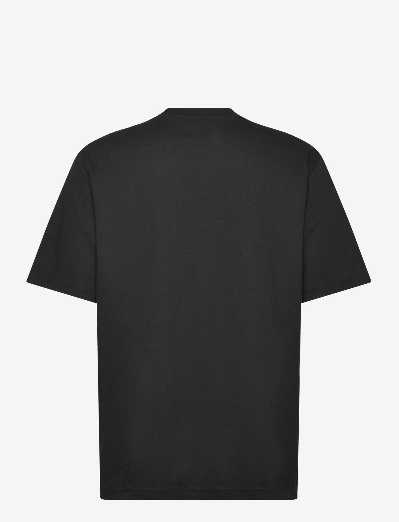 WOOD WOOD - WWAsa Tirewall T-Shirt GOTS - kortärmade t-shirts - black - 1