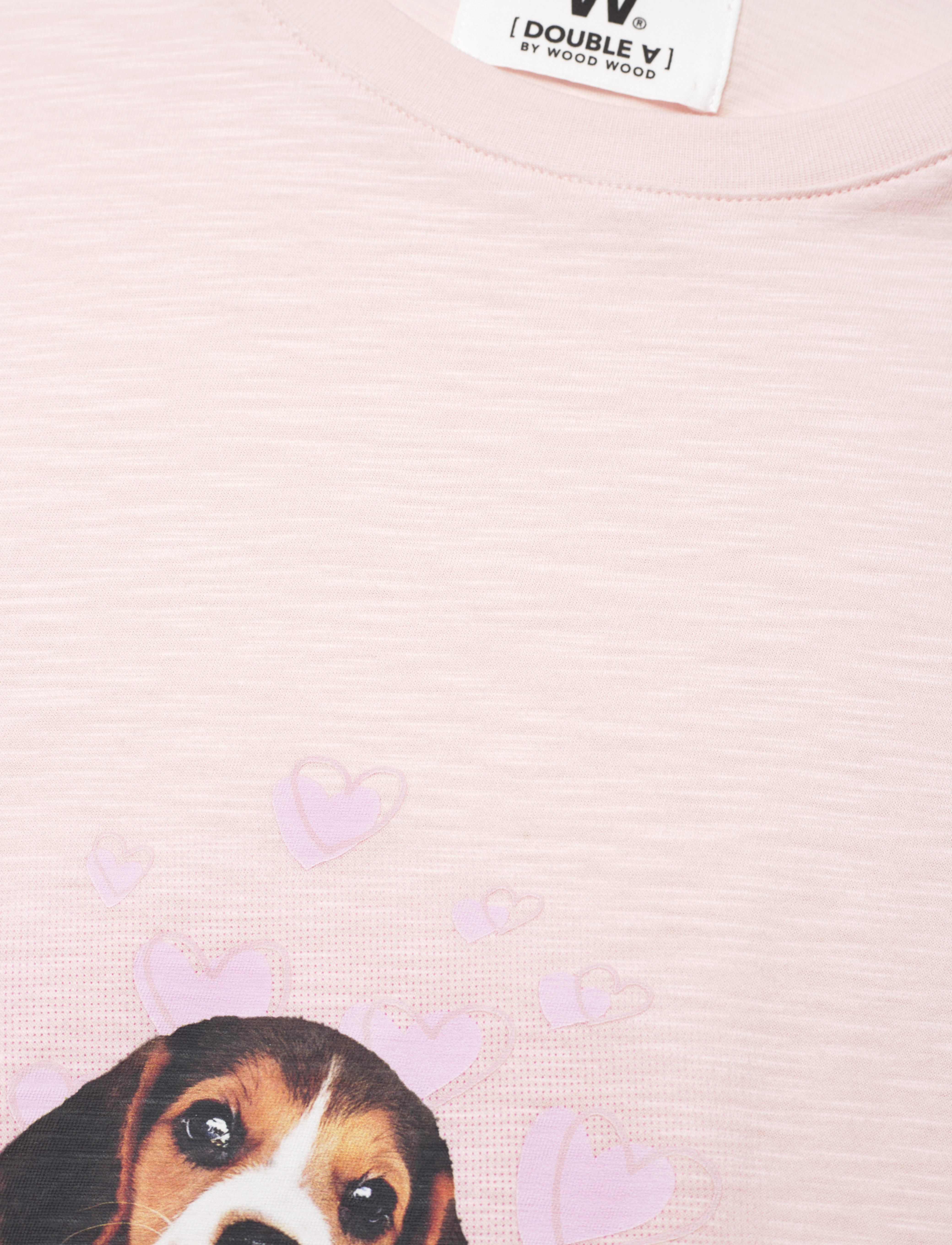 DOUBLE A BY W.W. - Ace Cute Doggy T-shirt - pale pink - 2