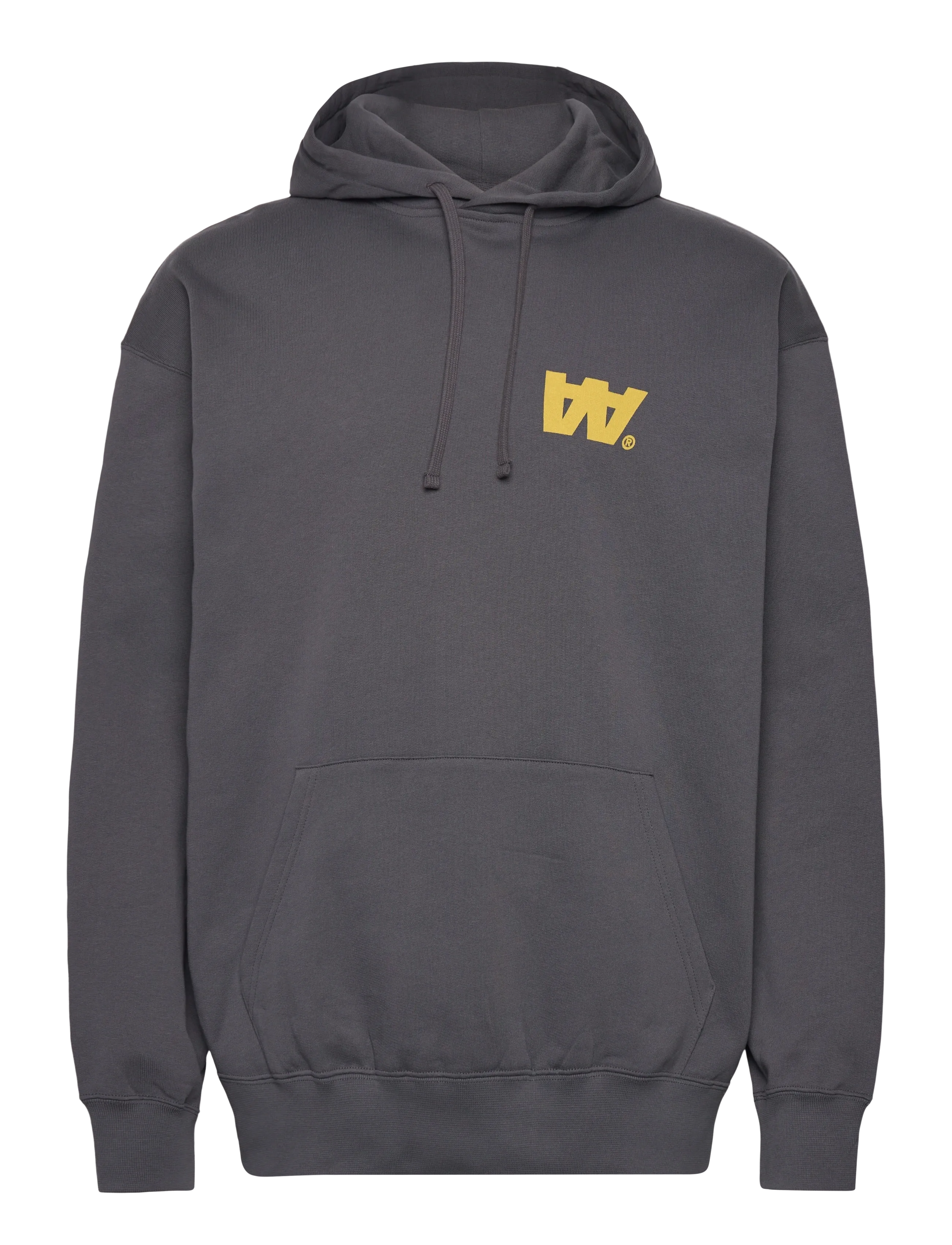 WOOD WOOD Wwcass Letter Hoodie Gots Grau - S - Herren