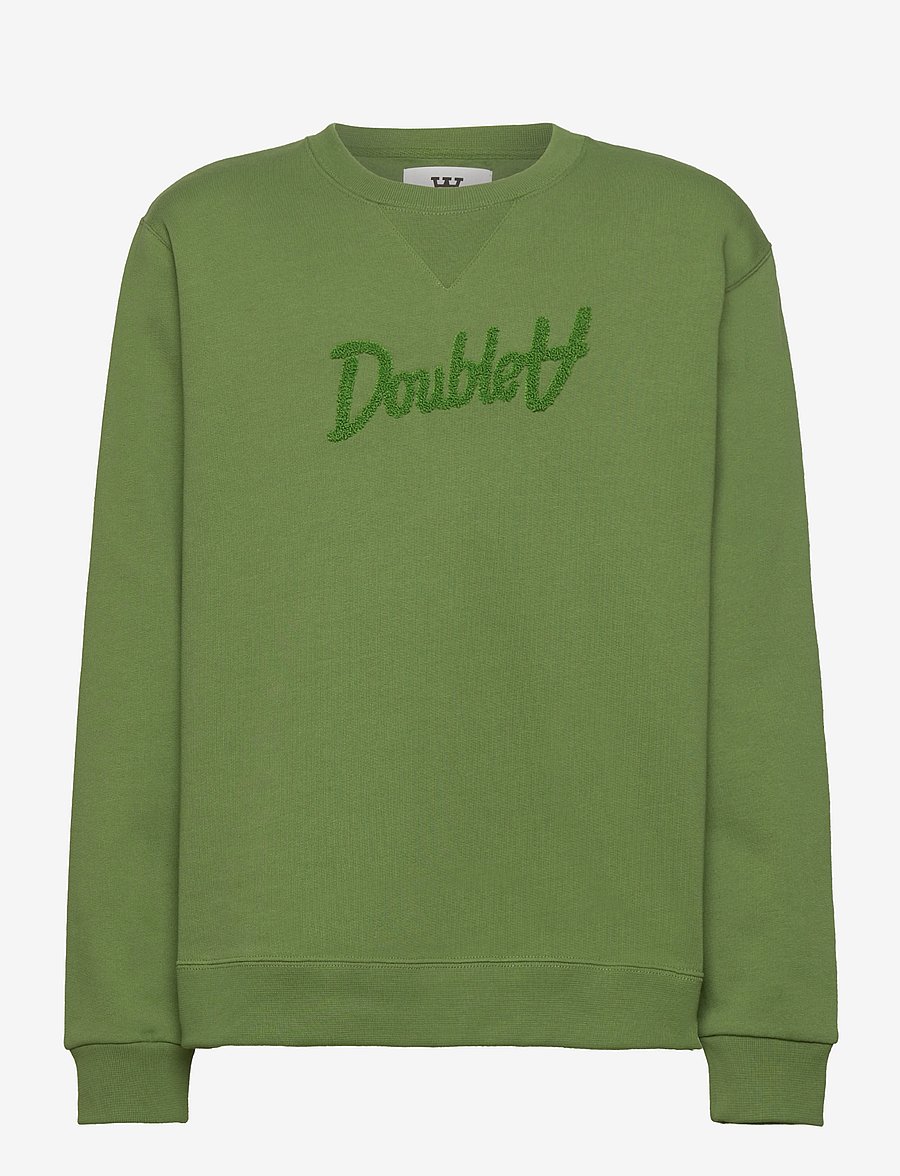 WOOD WOOD - Rod Kids AA Script Sweatshirt - sweatshirts - eden green - 0