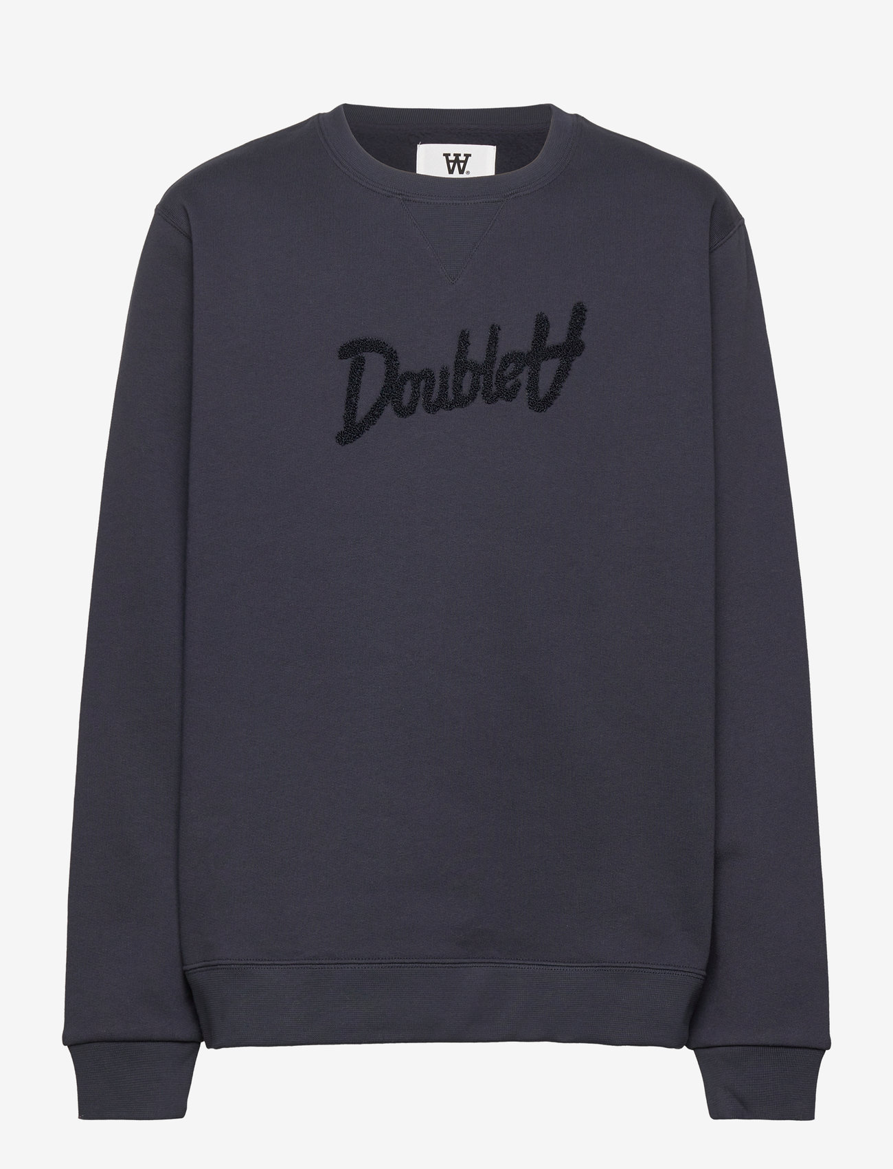 WOOD WOOD - Rod Kids AA Script Sweatshirt - sweatshirts - eternal blue - 0