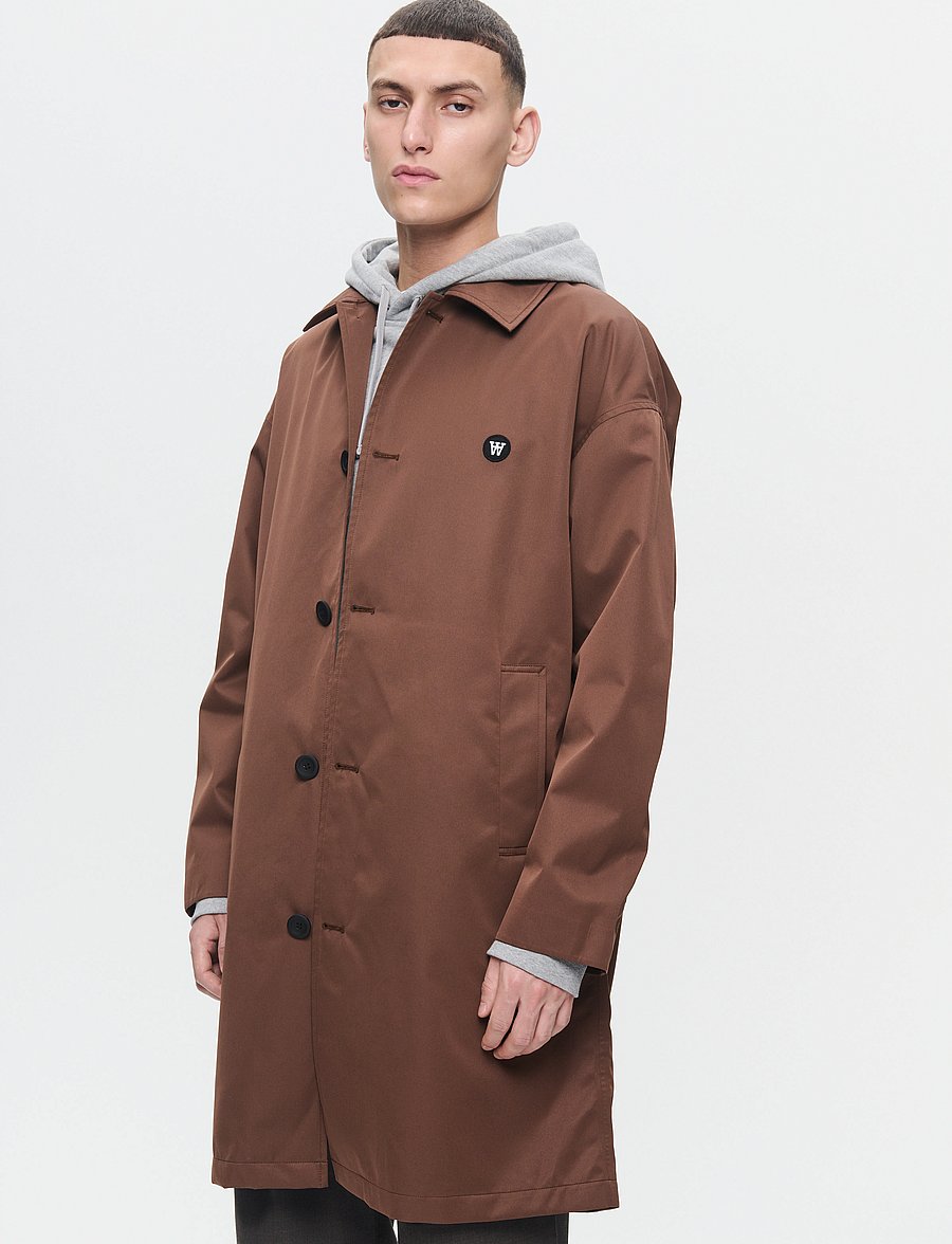 WOOD WOOD - WWBrock coat - potting soil - 0
