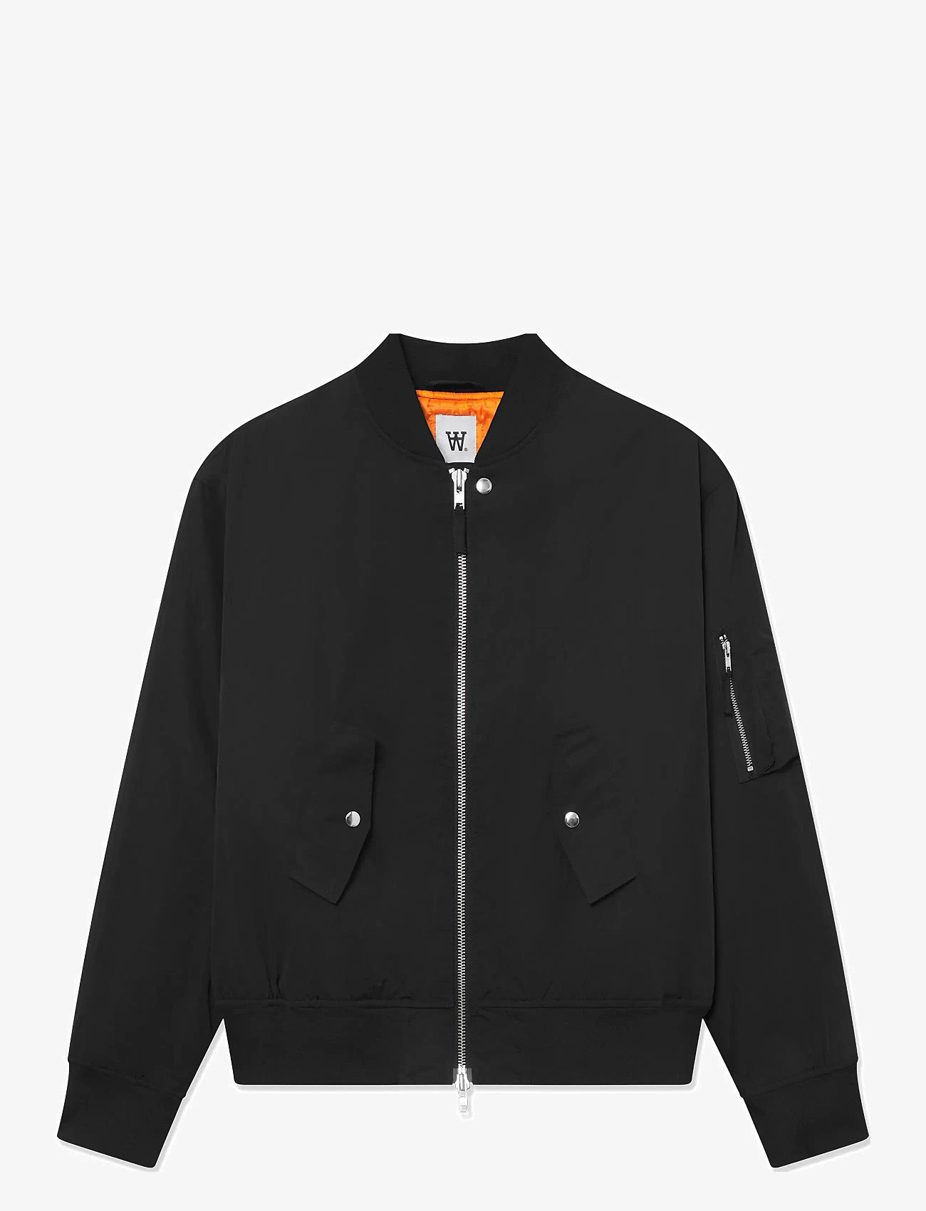 WOOD WOOD - WWAki Tonal Bomber - herbstjacken - black - 1