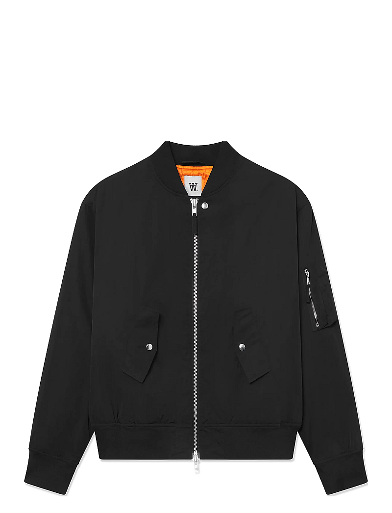 WOOD WOOD - WWAki Tonal Bomber - herbstjacken - black - 1