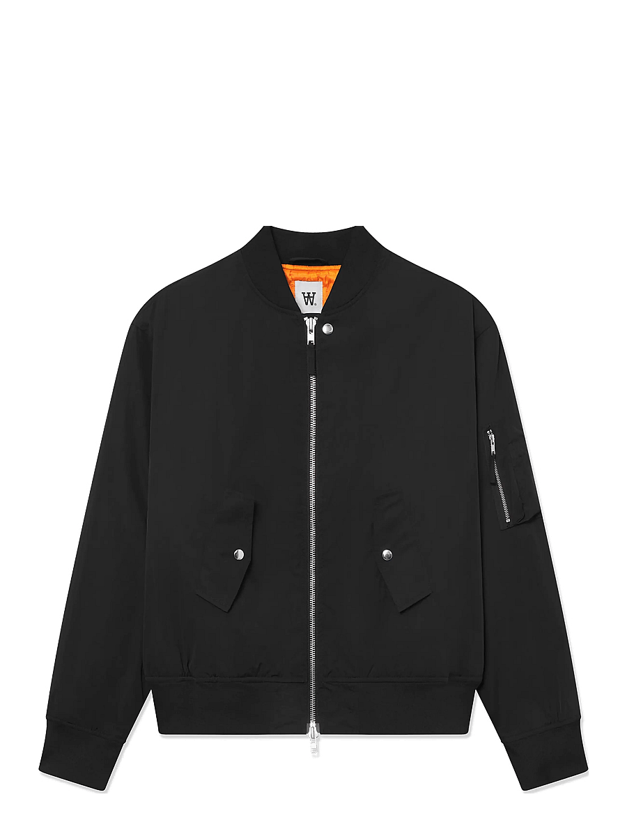 WOOD WOOD - WWAki Tonal Bomber - vårjackor - black - 1