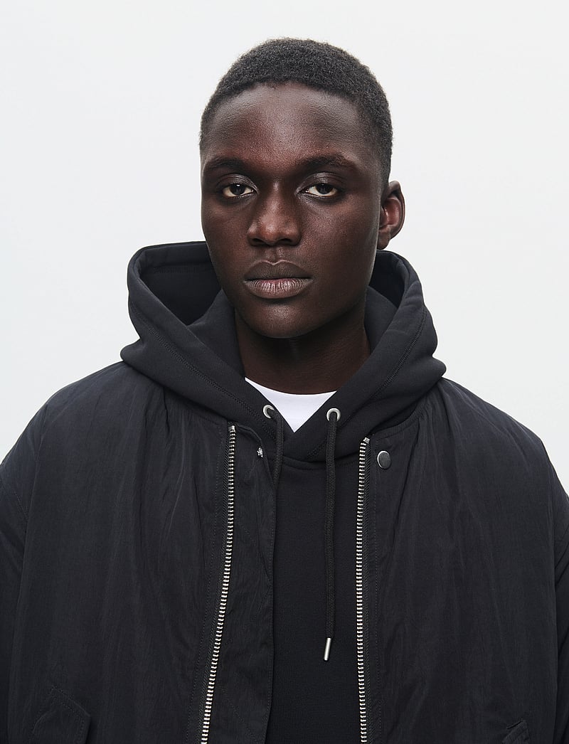 WOOD WOOD - WWAki Tonal Bomber - herbstjacken - black - 4