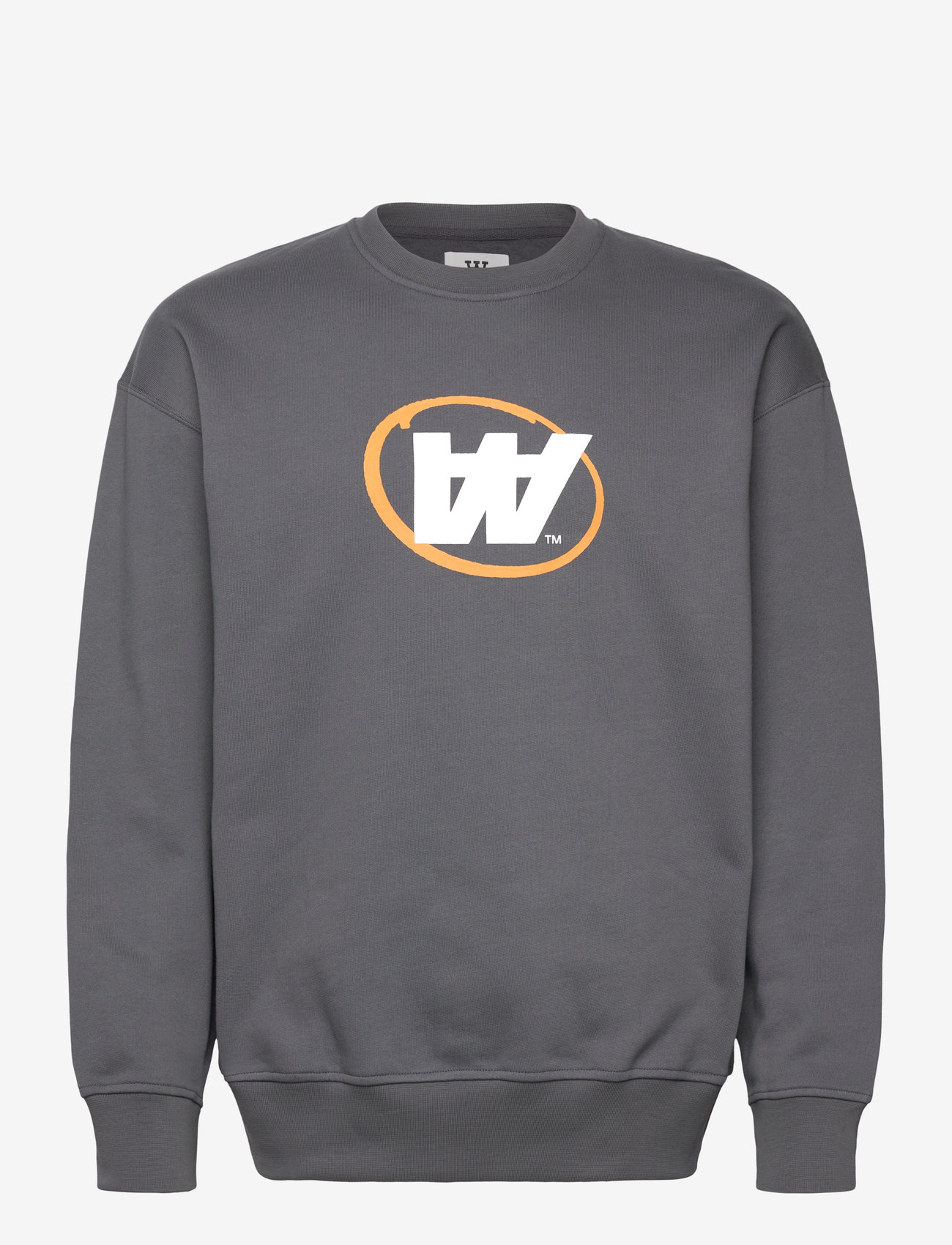 WOOD WOOD - WWNoel Neo AA Sweatshirt - shoppa efter stil - deep grey - 1
