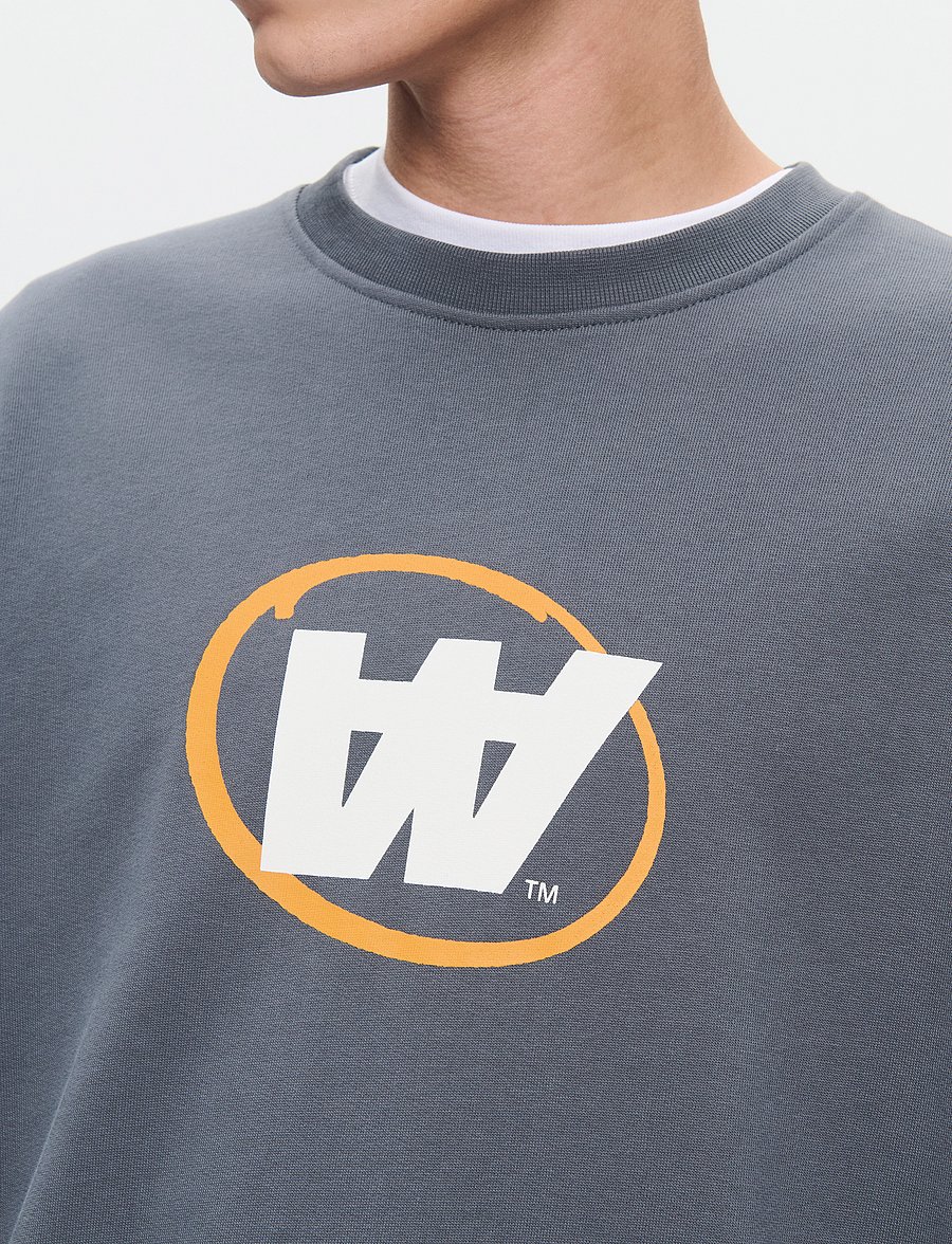 WOOD WOOD - WWNoel Neo AA Sweatshirt - sweats - deep grey - 4