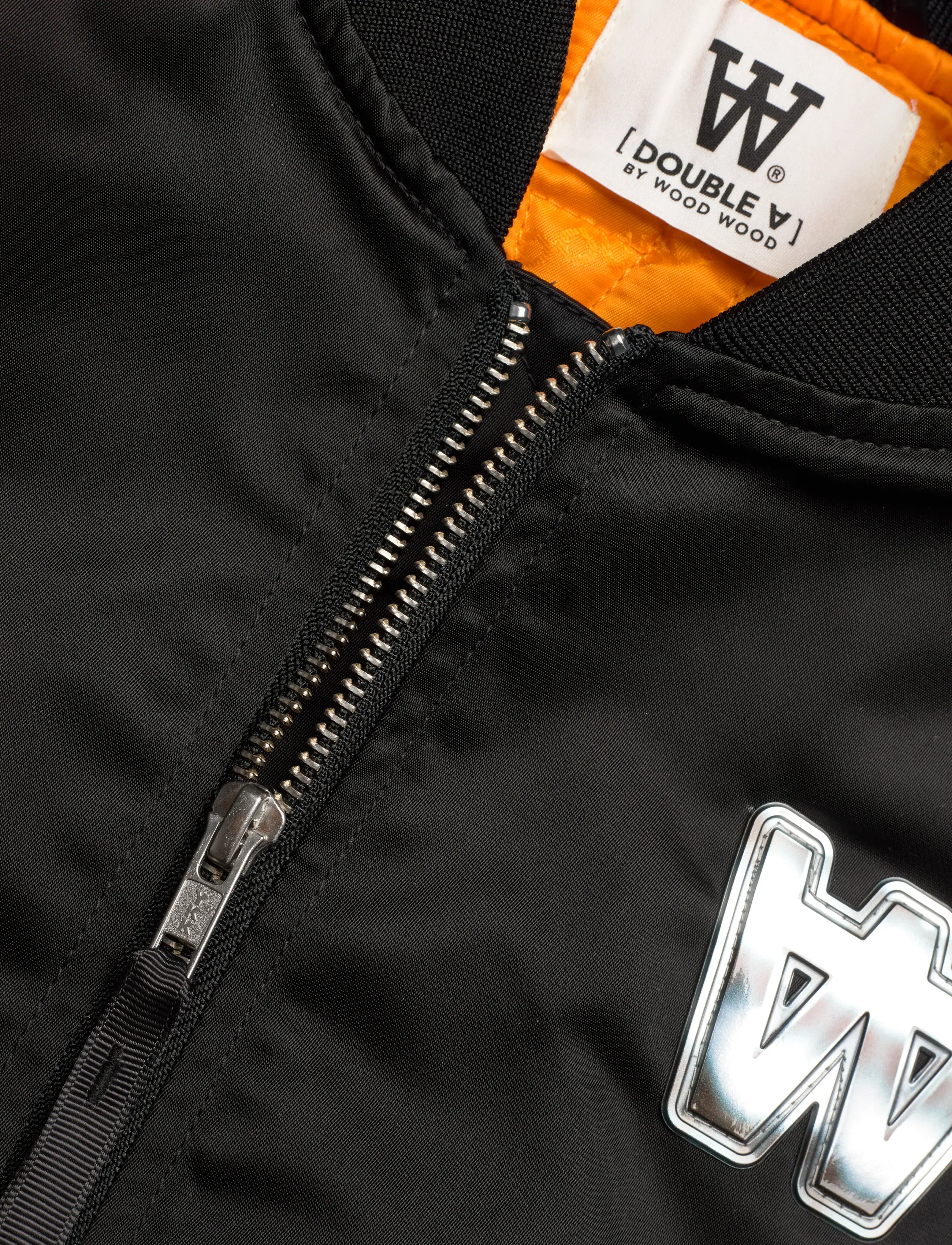 WOOD WOOD - WWKnox Chrome Combo Bomber - bomberjakker - black - 2