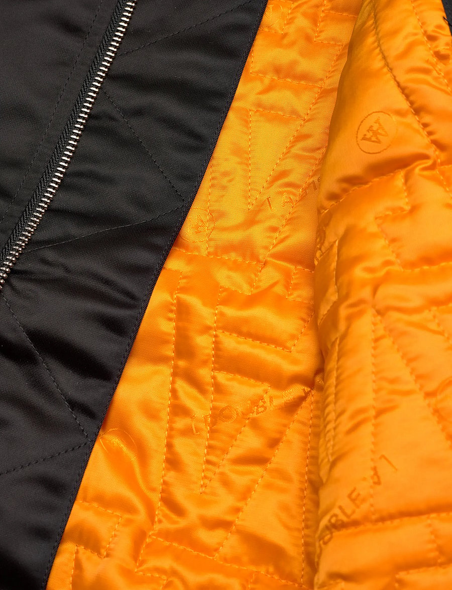 WOOD WOOD - WWKnox Chrome Combo Bomber - bomberjacken - black - 4