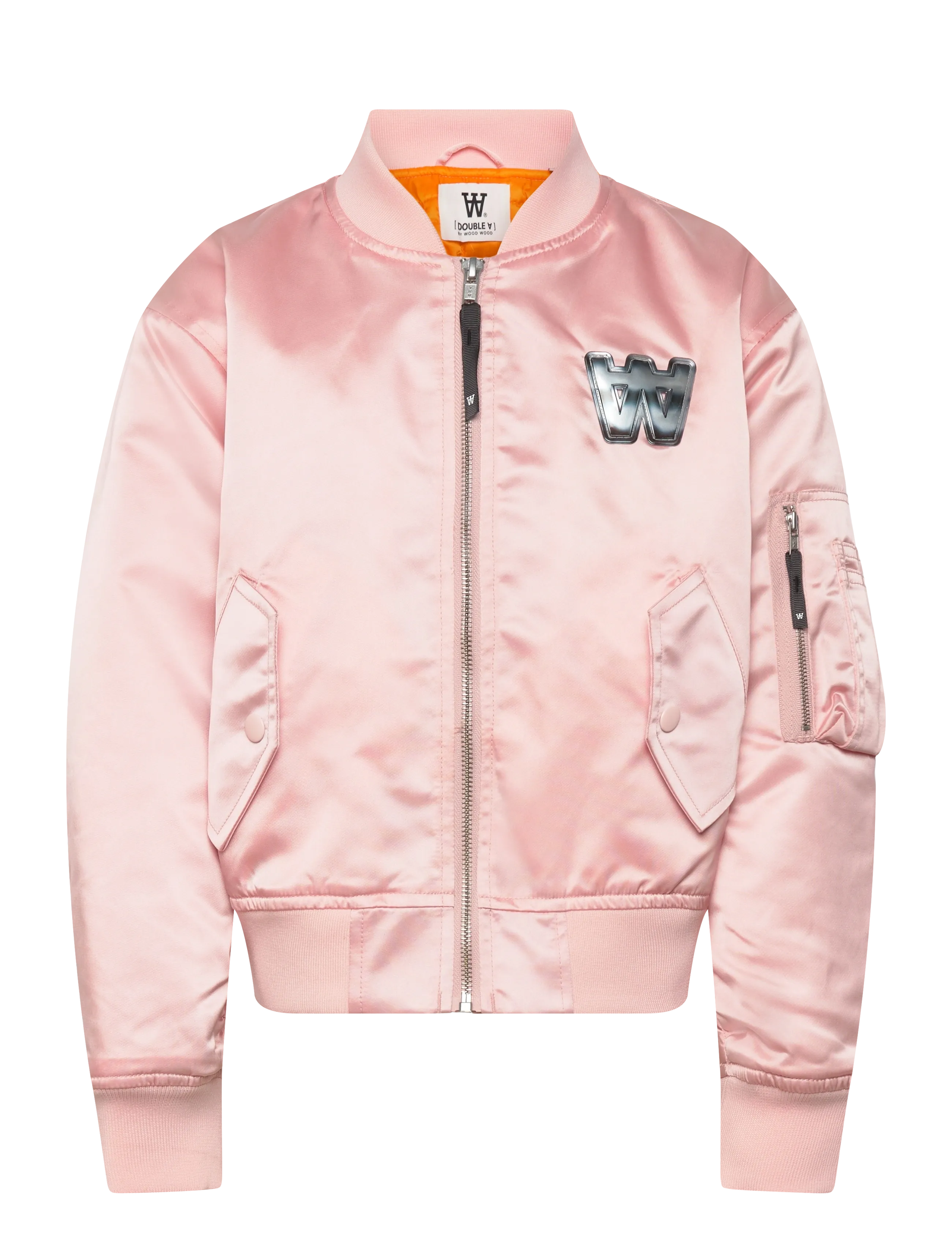 WOOD WOOD WWKnox Chrome Combo Bomber - Overtøj - PALE PINK / pink/rose