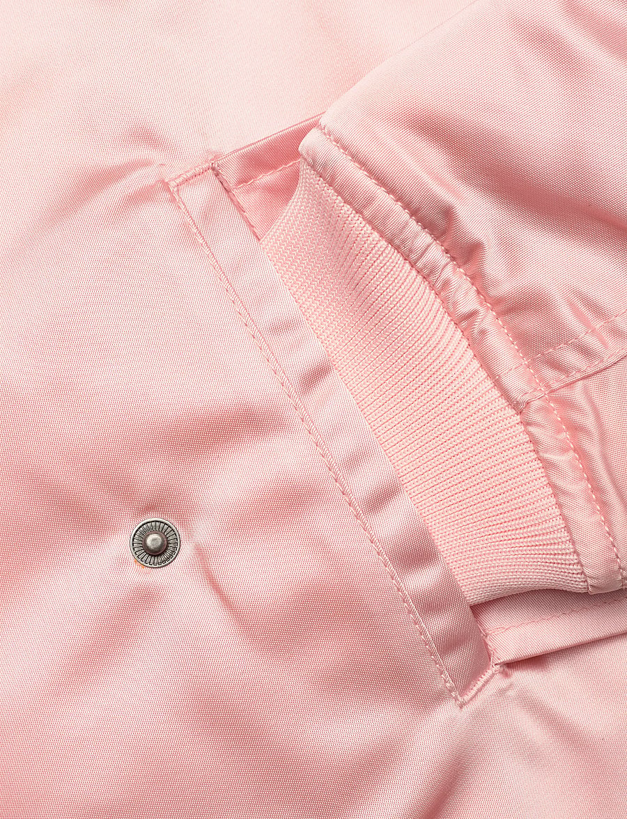 WOOD WOOD - WWKnox Chrome Combo Bomber - bomber jackets - pale pink - 3