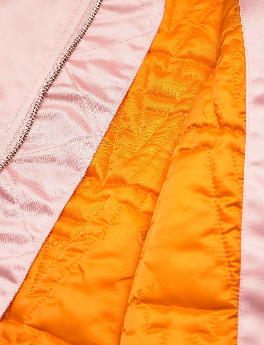 WOOD WOOD - WWKnox Chrome Combo Bomber - bomber jackets - pale pink - 4