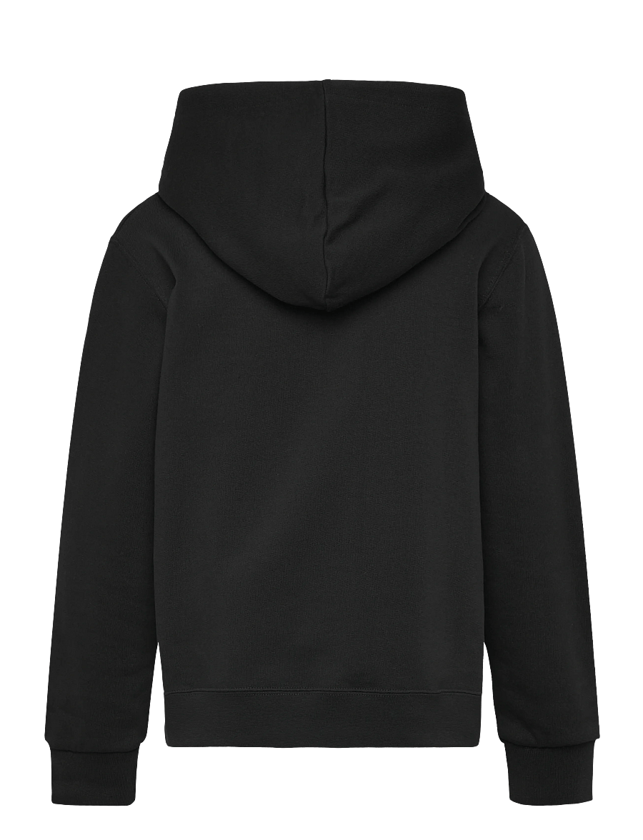 WOOD WOOD - WWIzzy Chrome Combo Hoodie GOTS - kapuzenpullover - black - 1