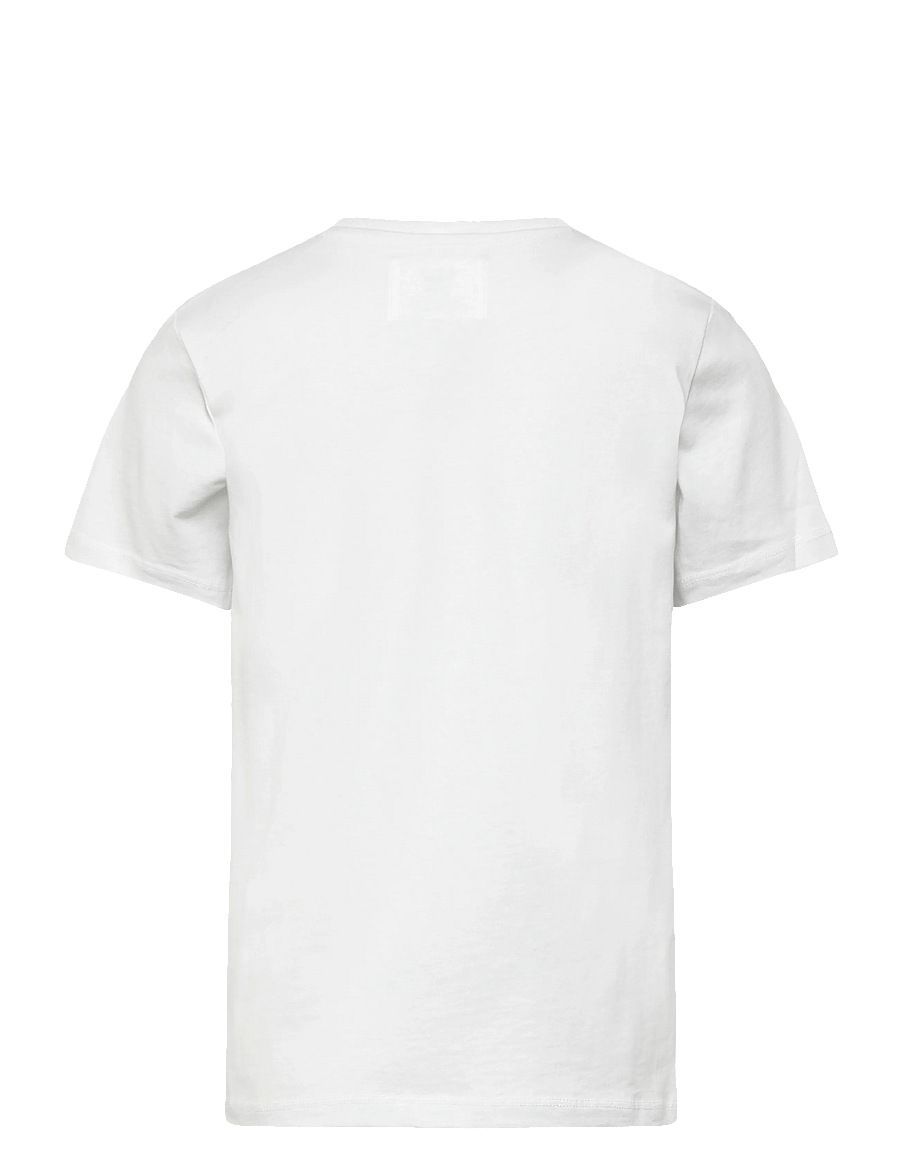 WOOD WOOD - WWOla Tirewall T-Shirt GOTS - t-shirts à manches courtes - white - 1