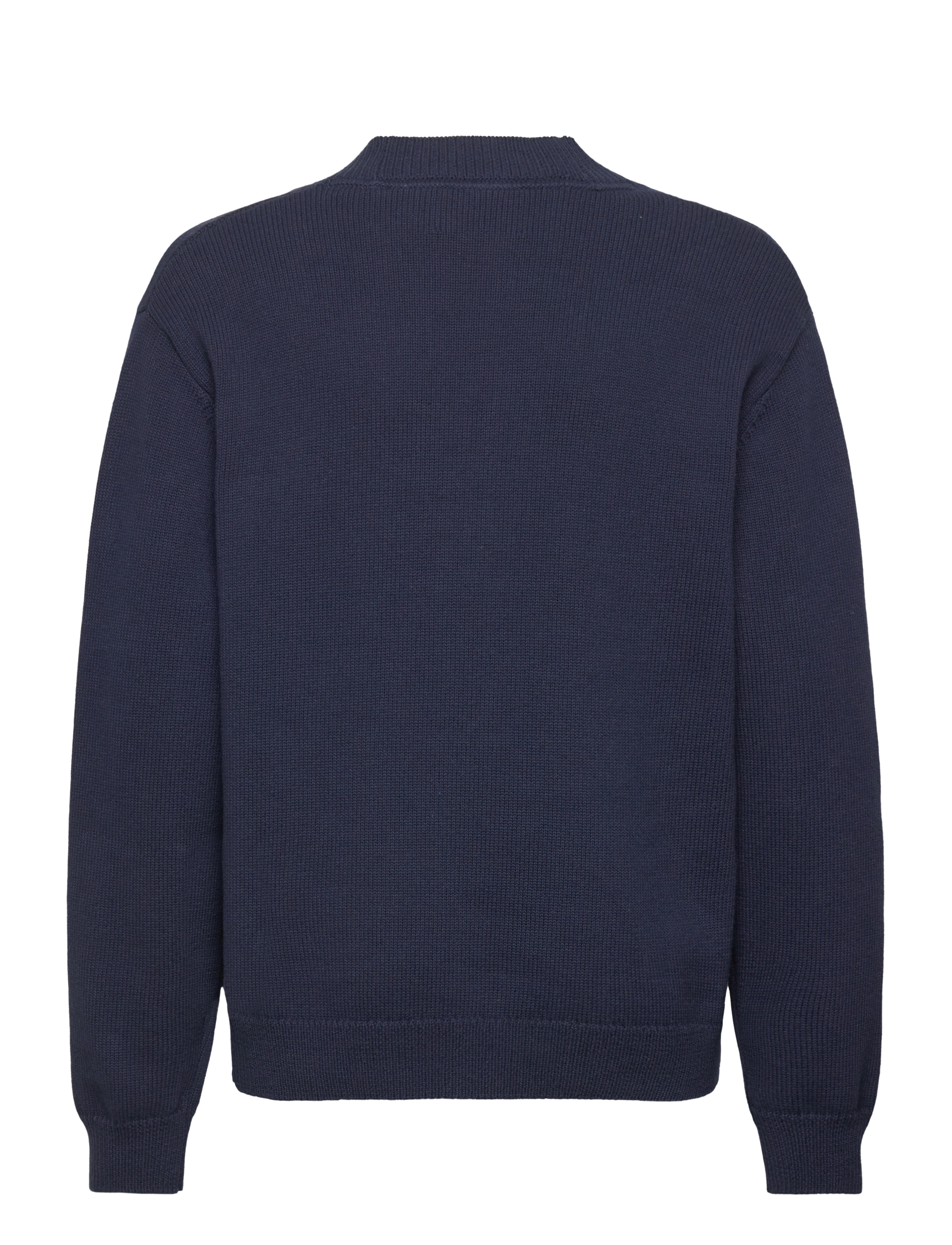 WOOD WOOD - WWOtis Tripple Badge Cardigan - navy - 1