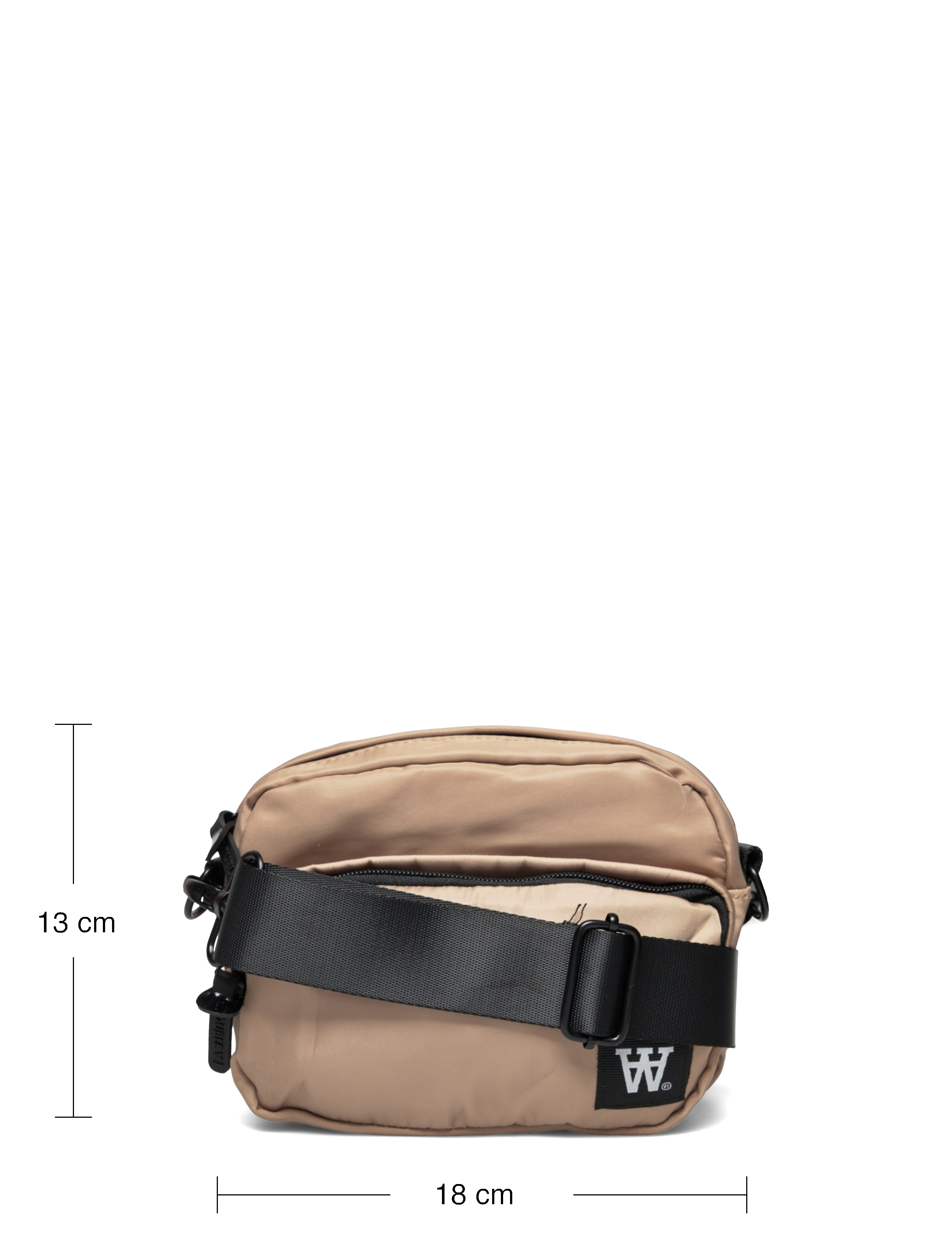WOOD WOOD - WWMarlo AA Shoulder Bag - skuldertasker - grey sand - 5